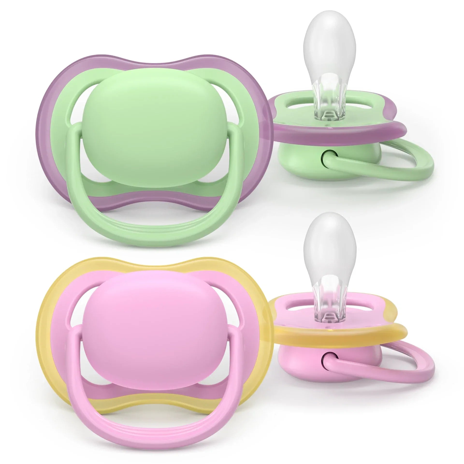 Philips Avent Ultra Air Pacifier, 2pk - 3 Sizes (54 Designs) - Pupsik Singapore