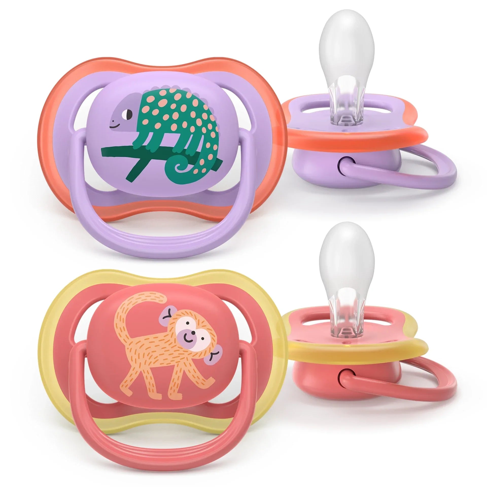 Philips Avent Ultra Air Pacifier, 2pk - 3 Sizes (54 Designs) - Pupsik Singapore