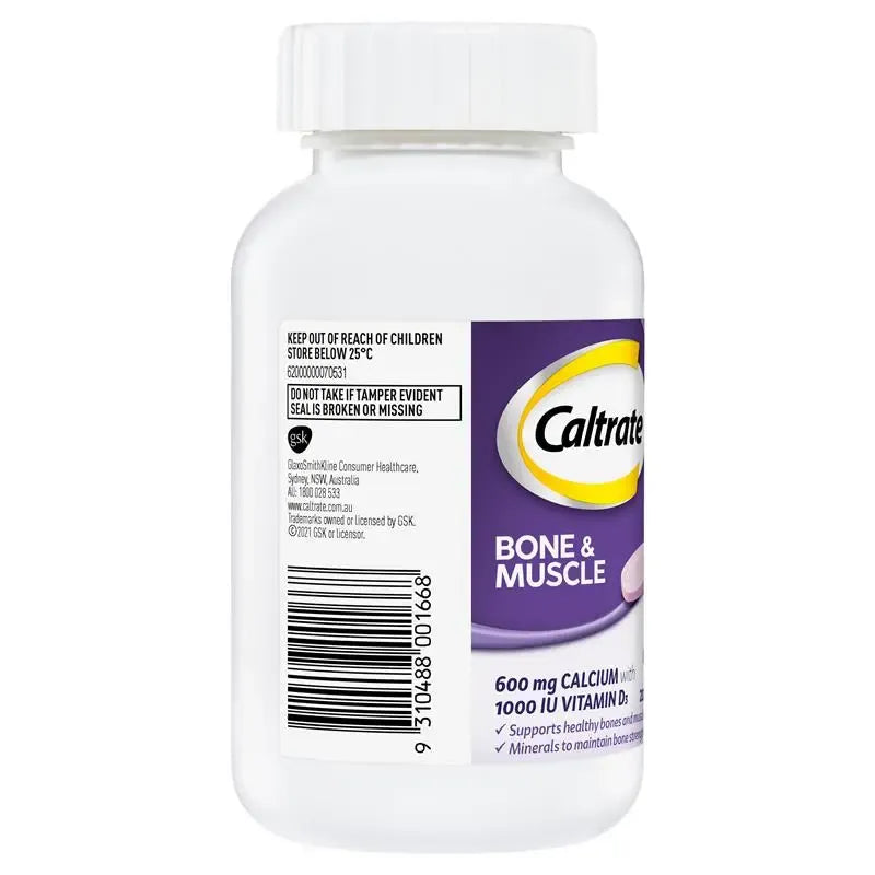 Caltrate Bone and Muscle Health Supplements (2 Sizes)