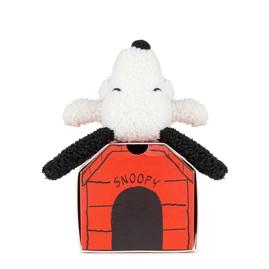 Peanuts Snoopy Tiny Teddy Cream Soft Toy (17cm) | In Gift Box - Pupsik Singapore