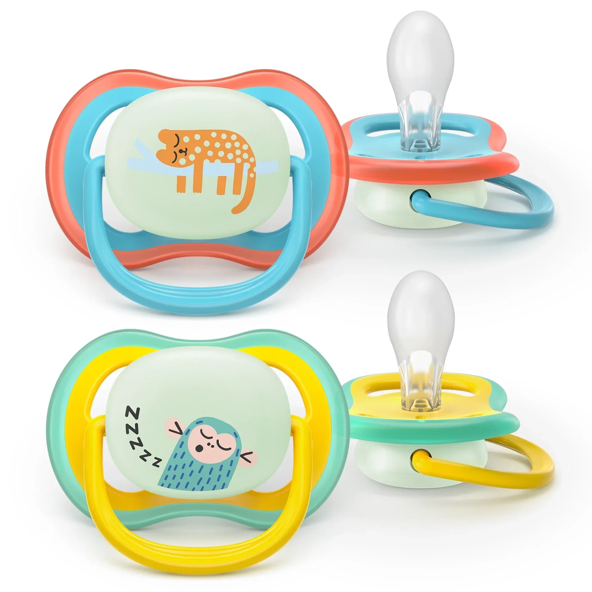Philips Avent Ultra Air Pacifier, 2pk - 3 Sizes (54 Designs) - Pupsik Singapore