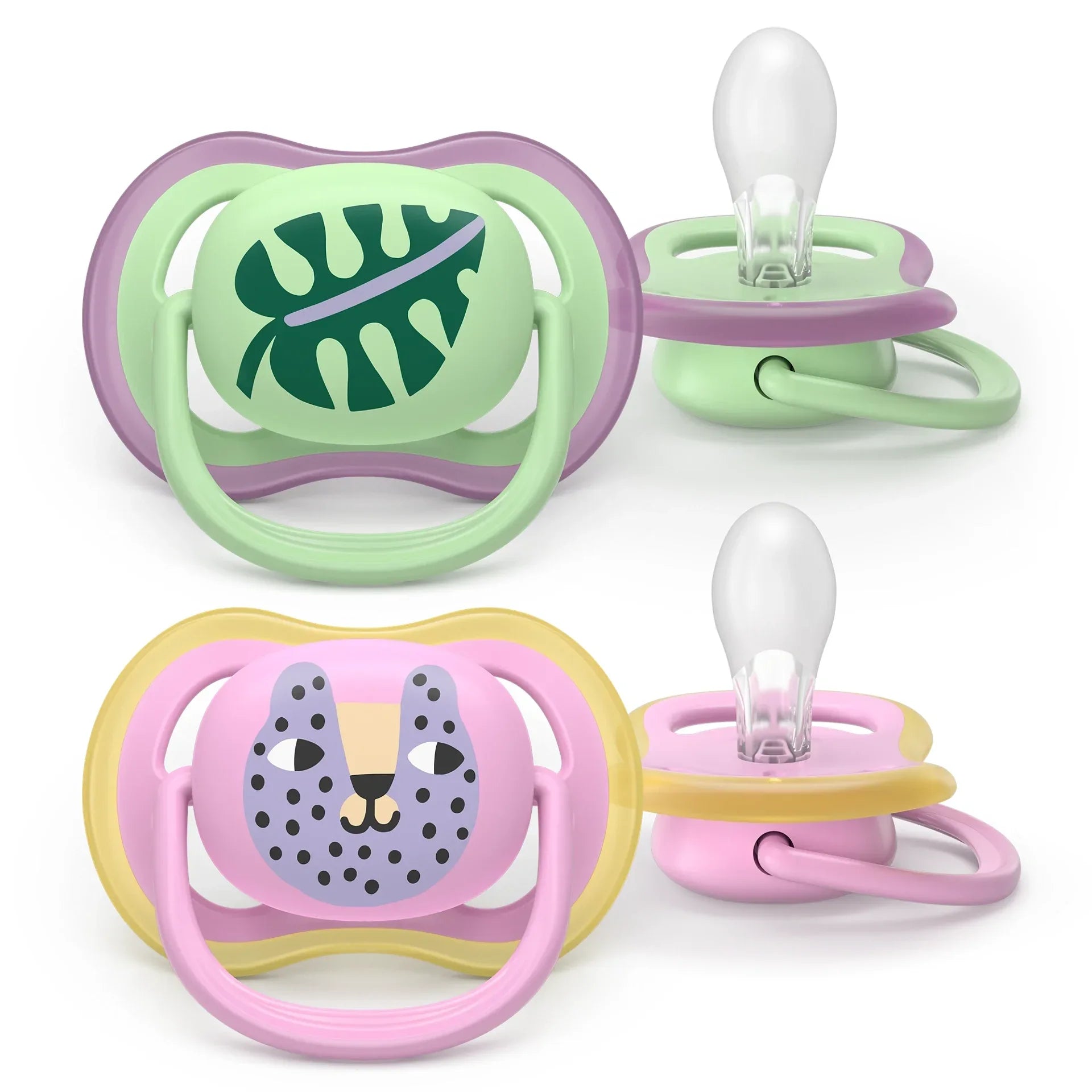 Philips Avent Ultra Air Pacifier, 2pk - 3 Sizes (54 Designs) - Pupsik Singapore