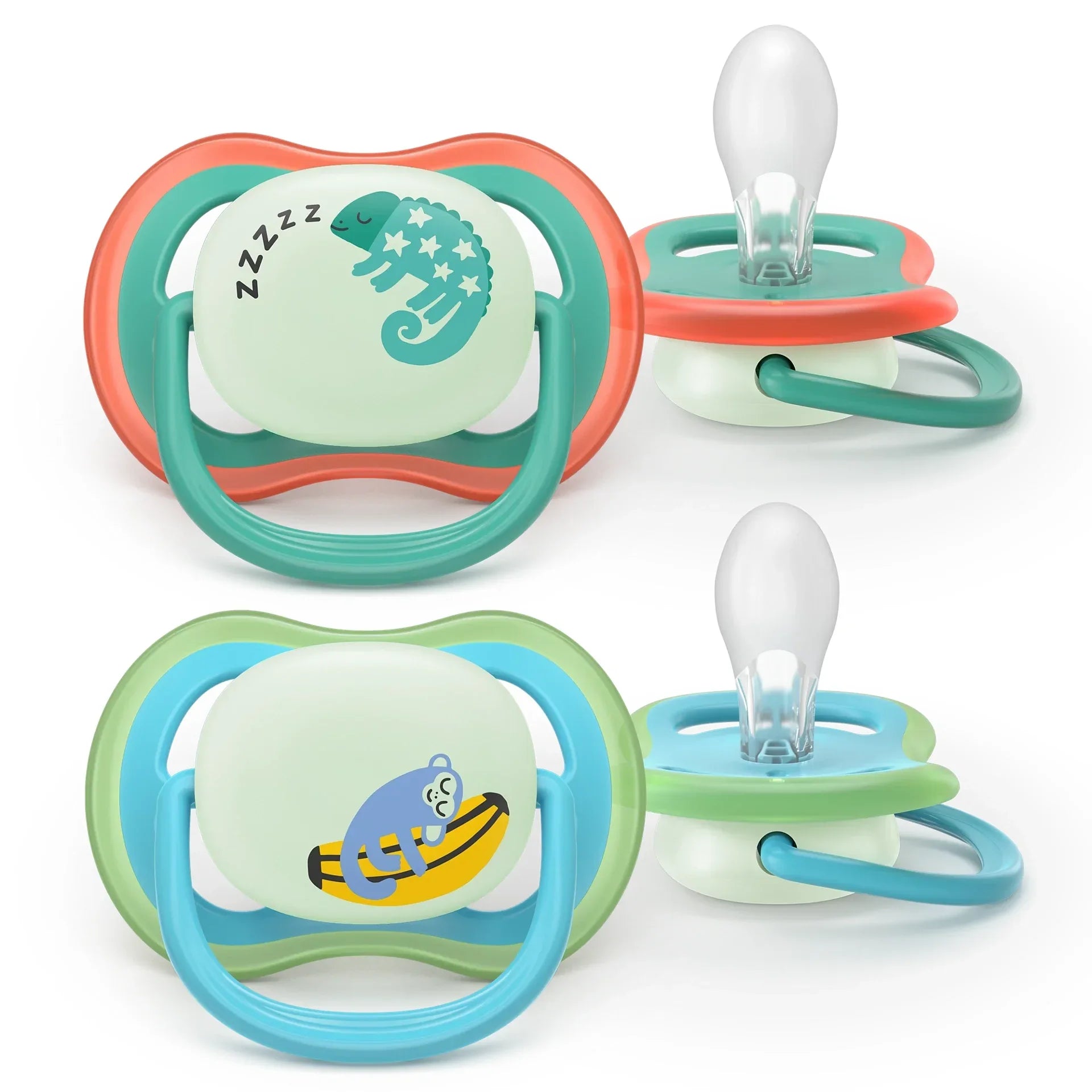 Philips Avent Ultra Air Pacifier, 2pk - 3 Sizes (54 Designs) - Pupsik Singapore