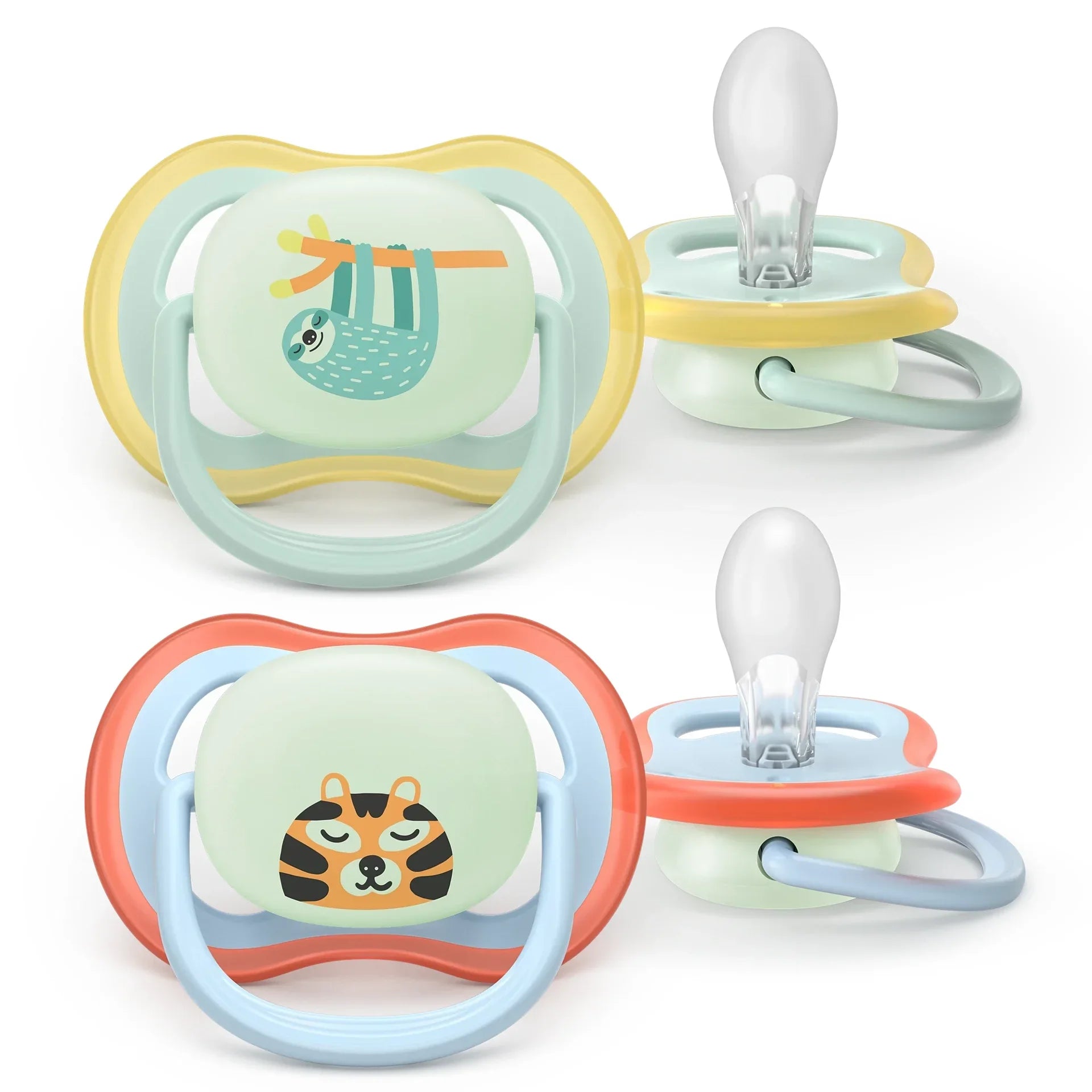 Philips Avent Ultra Air Pacifier, 2pk - 3 Sizes (54 Designs) - Pupsik Singapore