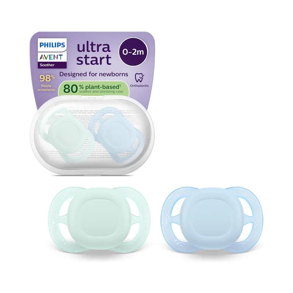 Regular Pacifier Philips Avent Ultra Start Pacifier, 2pk - Regular/Nighttime (6 Types)