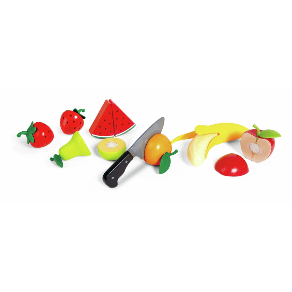 Hape Healthy Fruit Playset | Velcro Cut Fruits