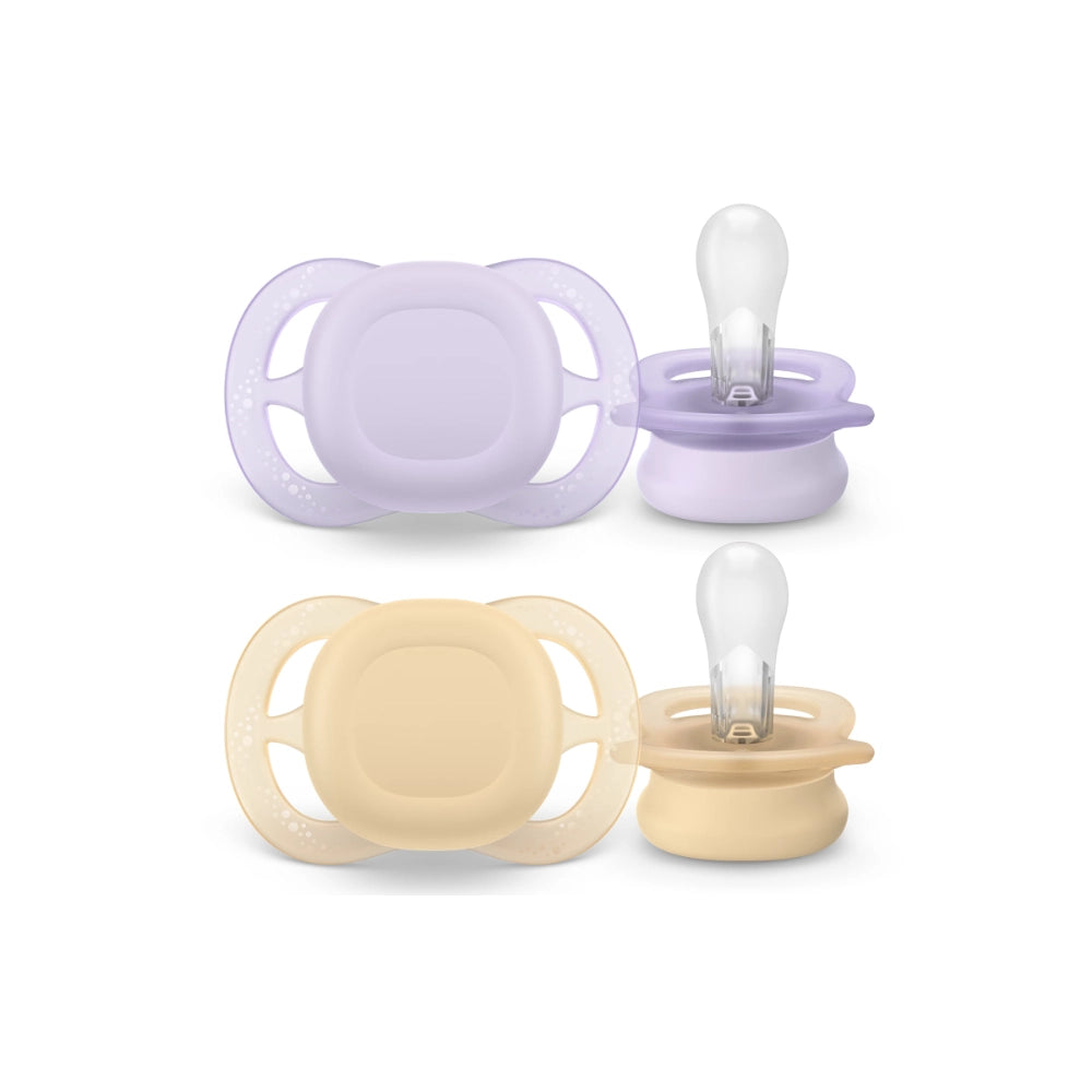 Philips Avent Ultra Start Pacifier, 2pk - Regular/Nighttime (6 Types)