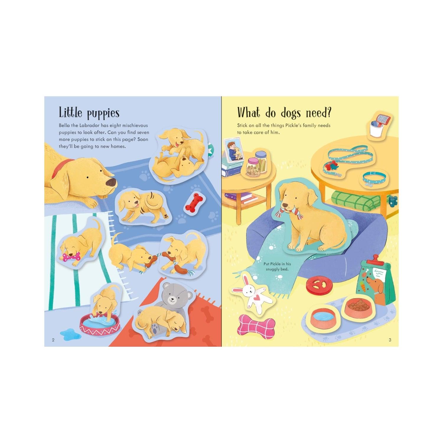 Usborne Little First Stickers Book (6 Titles) - Pupsik Singapore