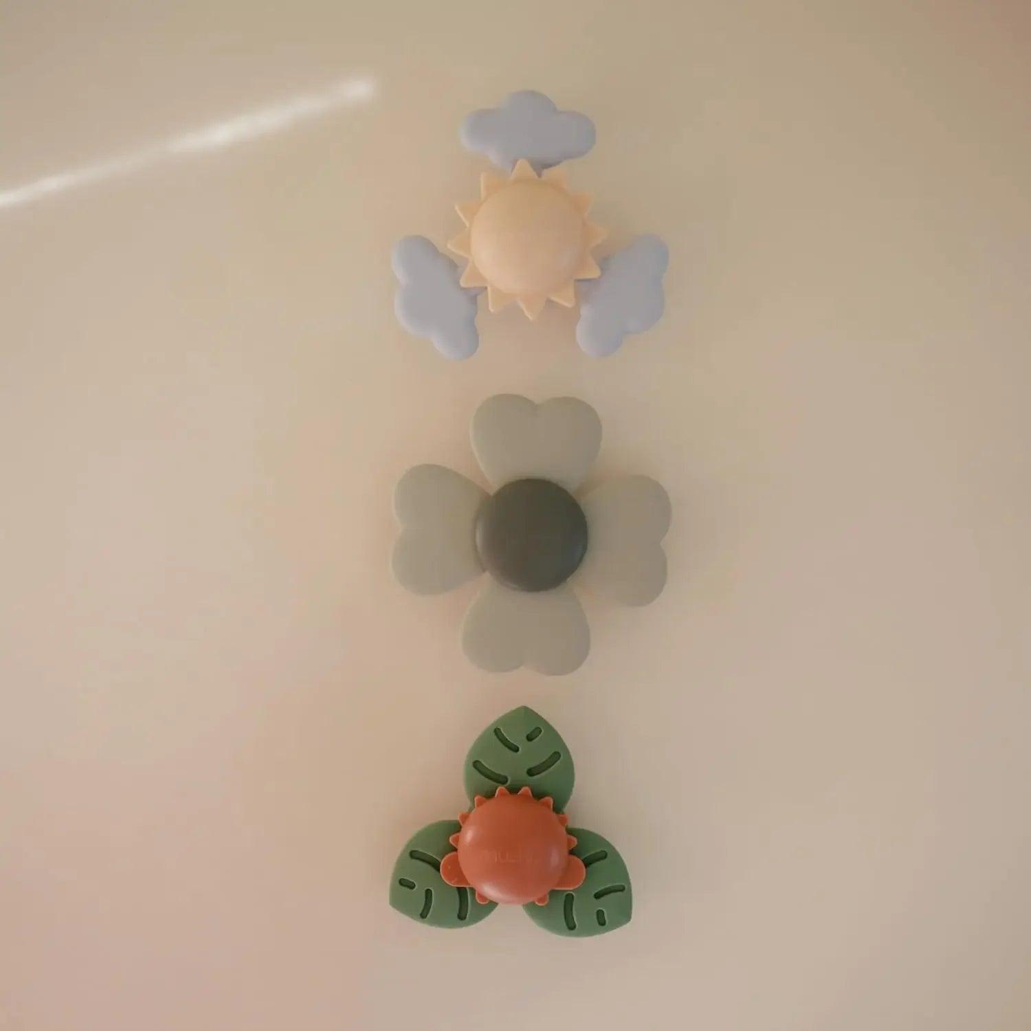 Mushie Suction Spinner Toy (2 Designs) - Pupsik Singapore