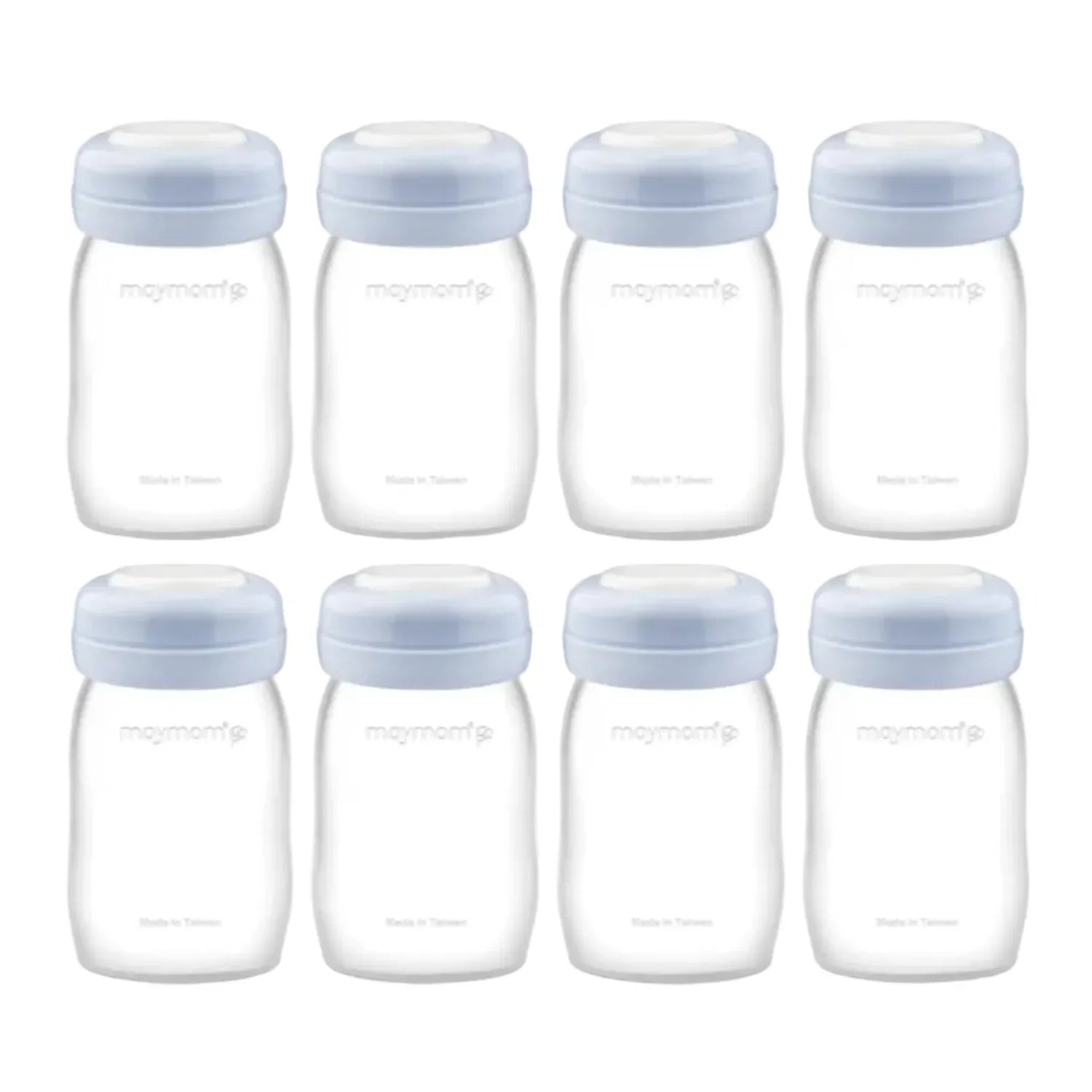 Maymom Wide-Neck Breastmilk Storage Bottles for Spectra 8pk, 160ml (3 Colors) - Pupsik Singapore