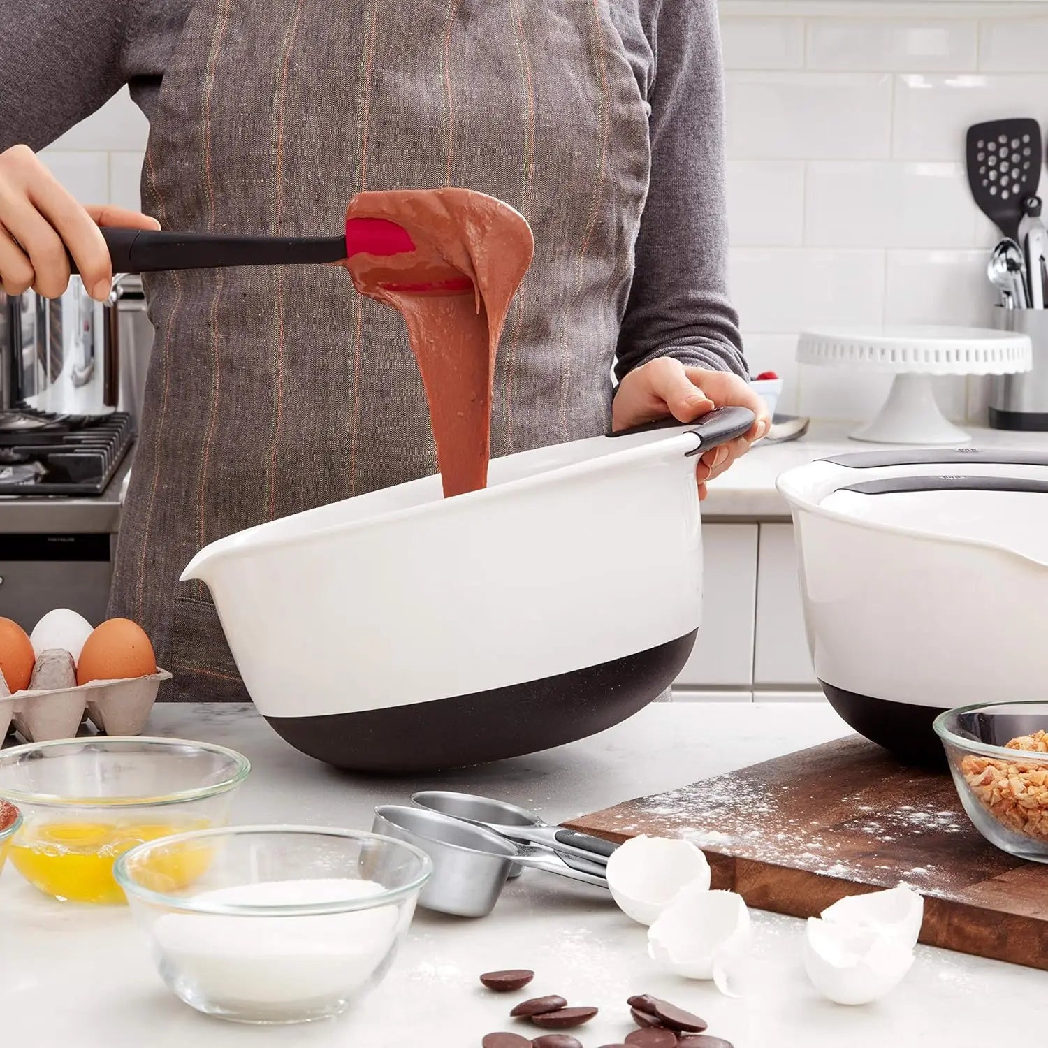 OXO Good Grips 3-Piece Silicone Spatula Set - Pupsik Singapore