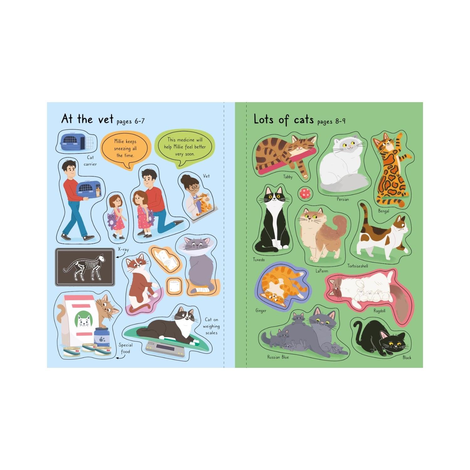 Usborne Little First Stickers Book (6 Titles) - Pupsik Singapore