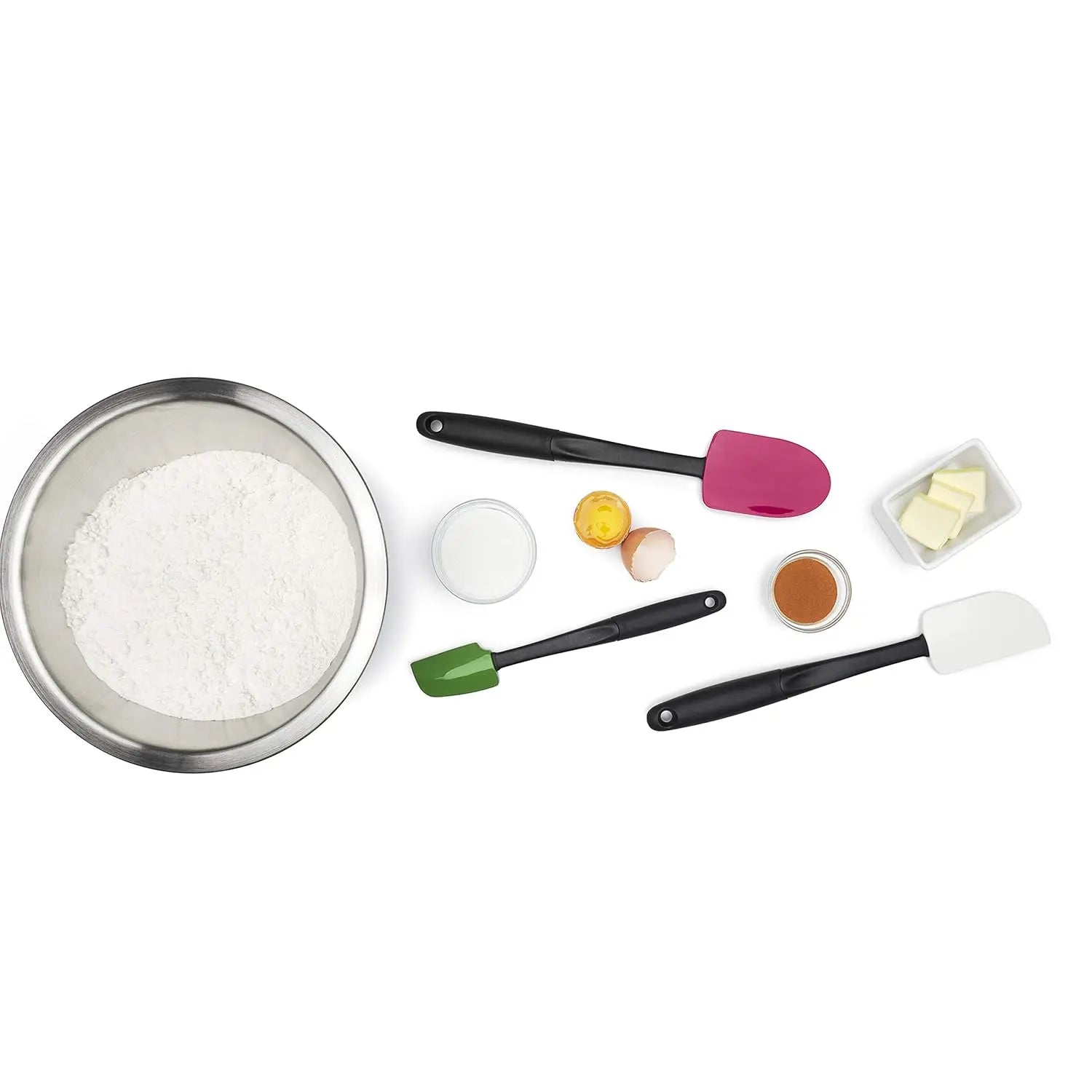 OXO Good Grips 3-Piece Silicone Spatula Set - Pupsik Singapore