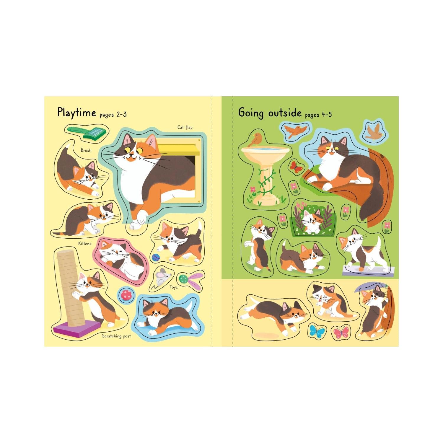 Usborne Little First Stickers Book (6 Titles) - Pupsik Singapore