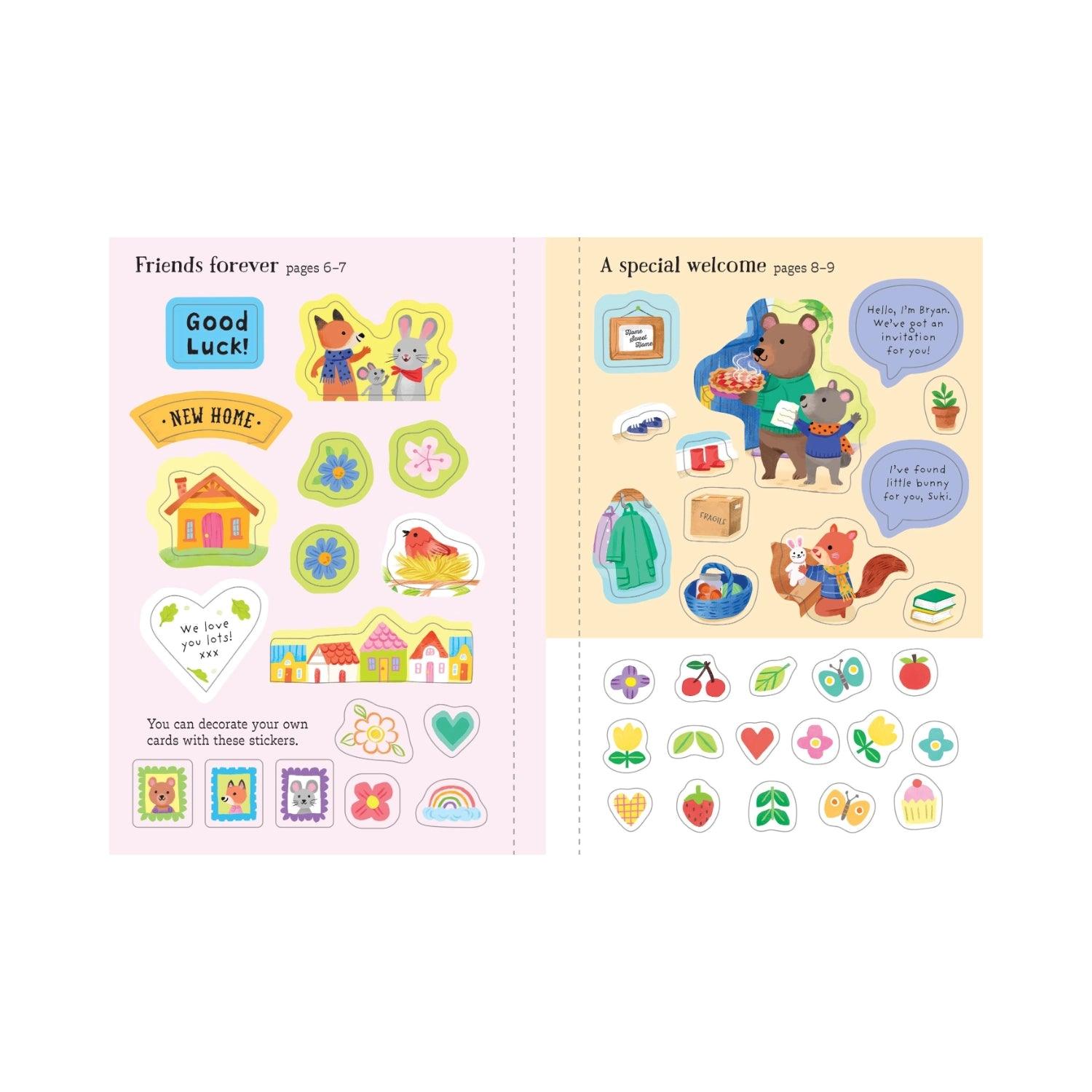 Usborne Little First Stickers Book (6 Titles) - Pupsik Singapore