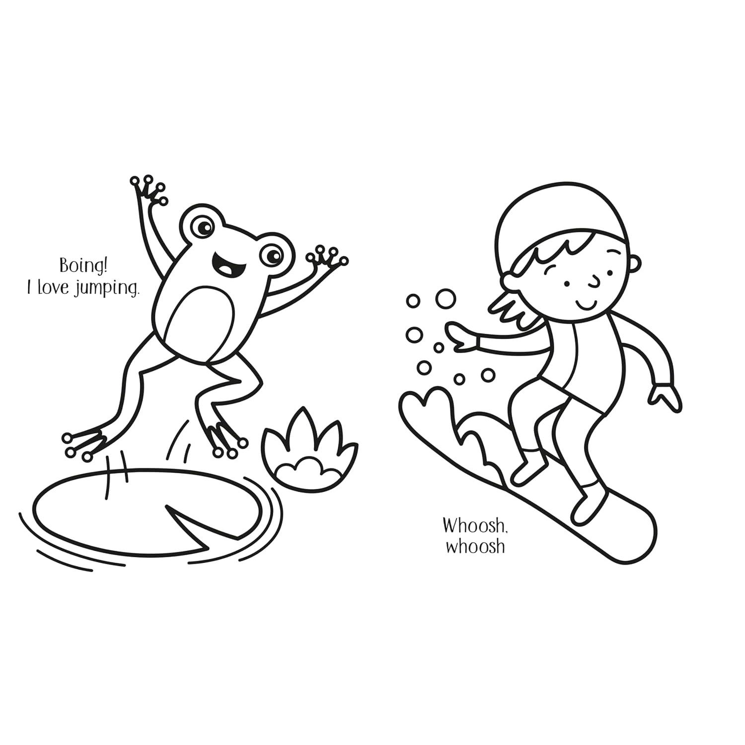 Usborne My BIG Happy Colouring Book - Pupsik Singapore