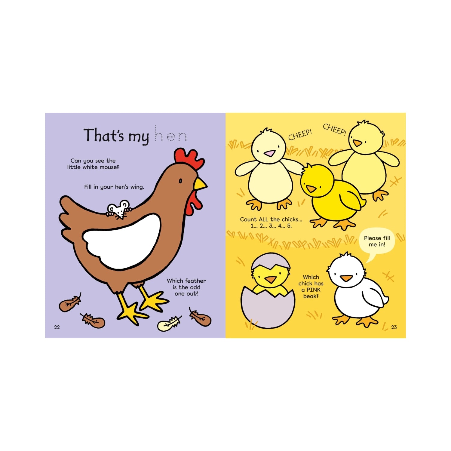 Usborne That's Not My... Series Activity Books (3 Titles) - Pupsik Singapore