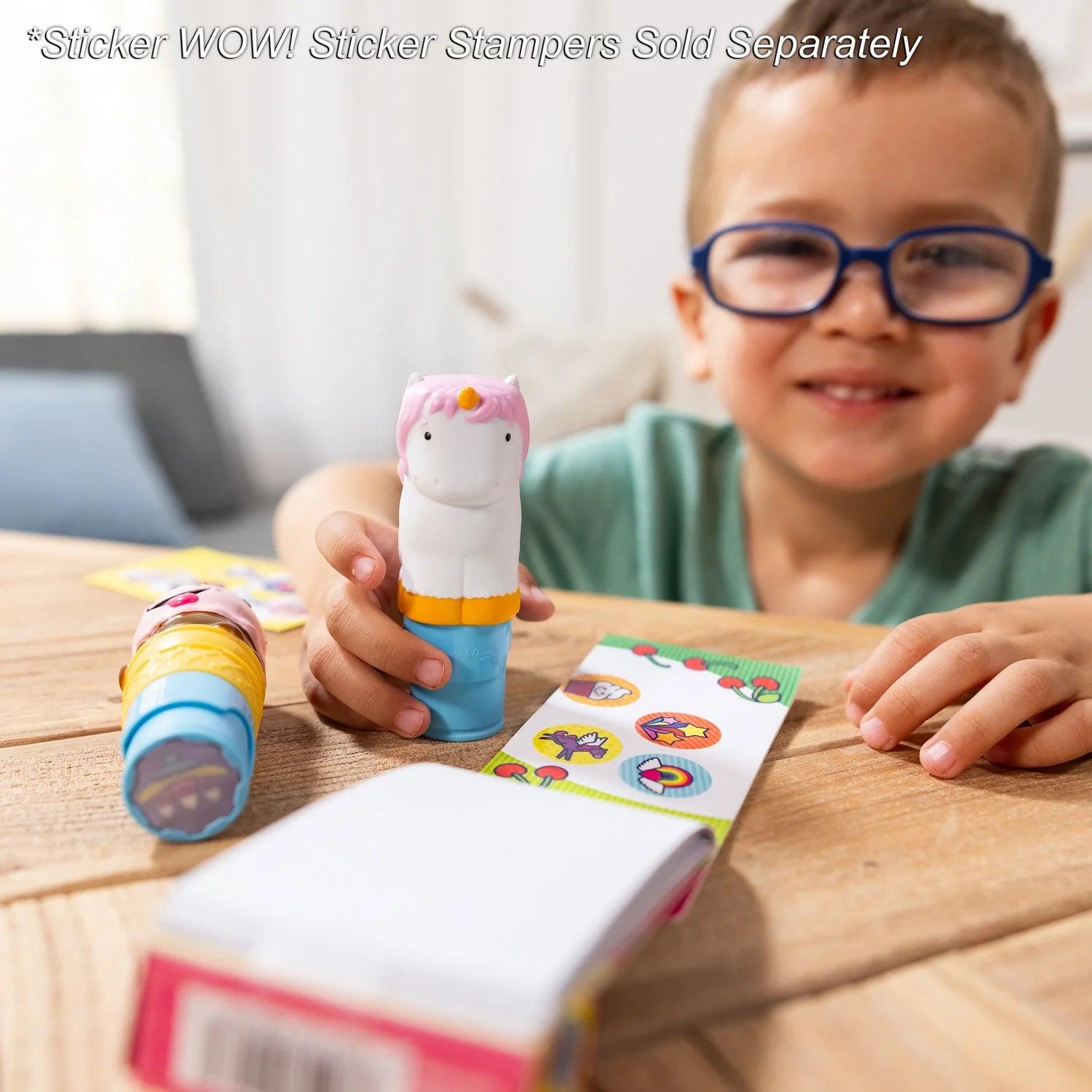 Melissa & Doug Refill Stickers for Stamper (4 Designs) - Pupsik Singapore