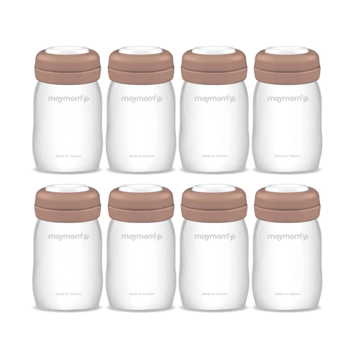 Maymom Wide-Neck Breastmilk Storage Bottles for Spectra 8pk, 160ml (3 Colors) - Pupsik Singapore