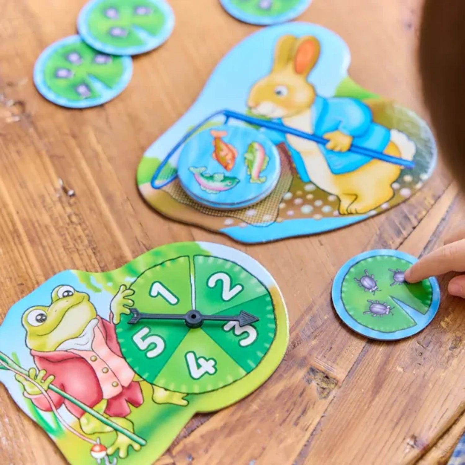 Orchard Toys Peter Rabbit Fish and Count Game | 3Y+ - Pupsik Singapore
