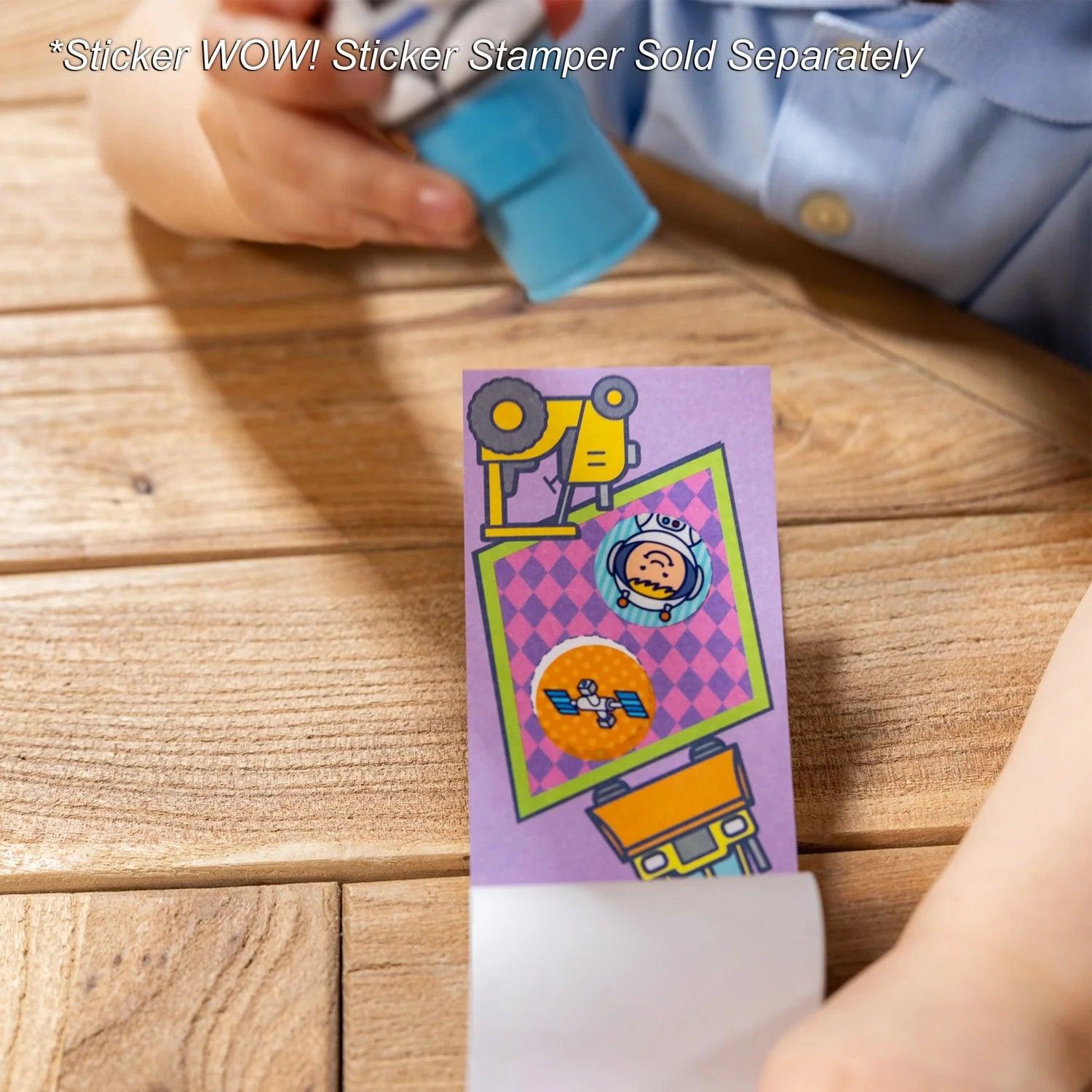 Melissa & Doug Refill Stickers for Stamper (4 Designs) - Pupsik Singapore
