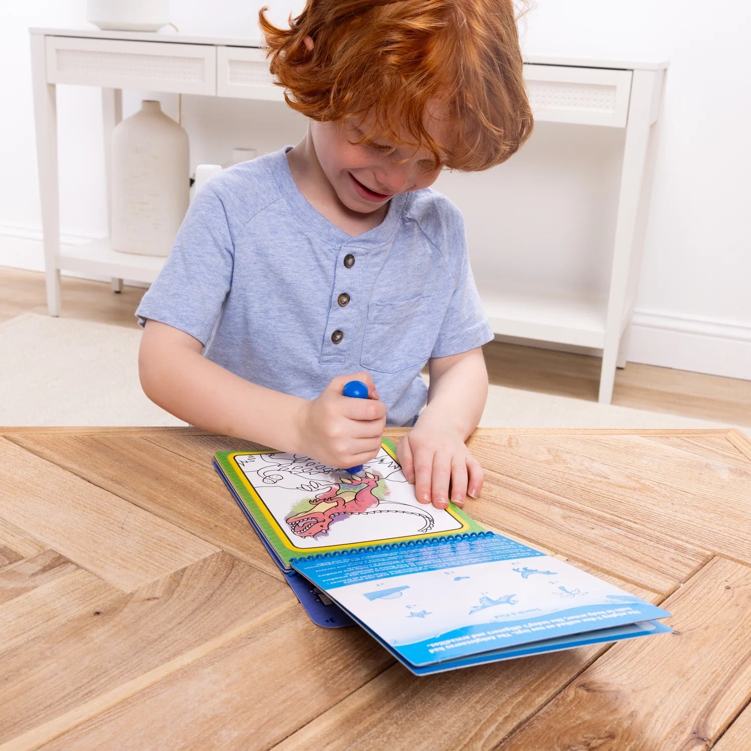 Melissa & Doug Water Wow! Brush Colouring Pad (13 Titles) - Pupsik Singapore