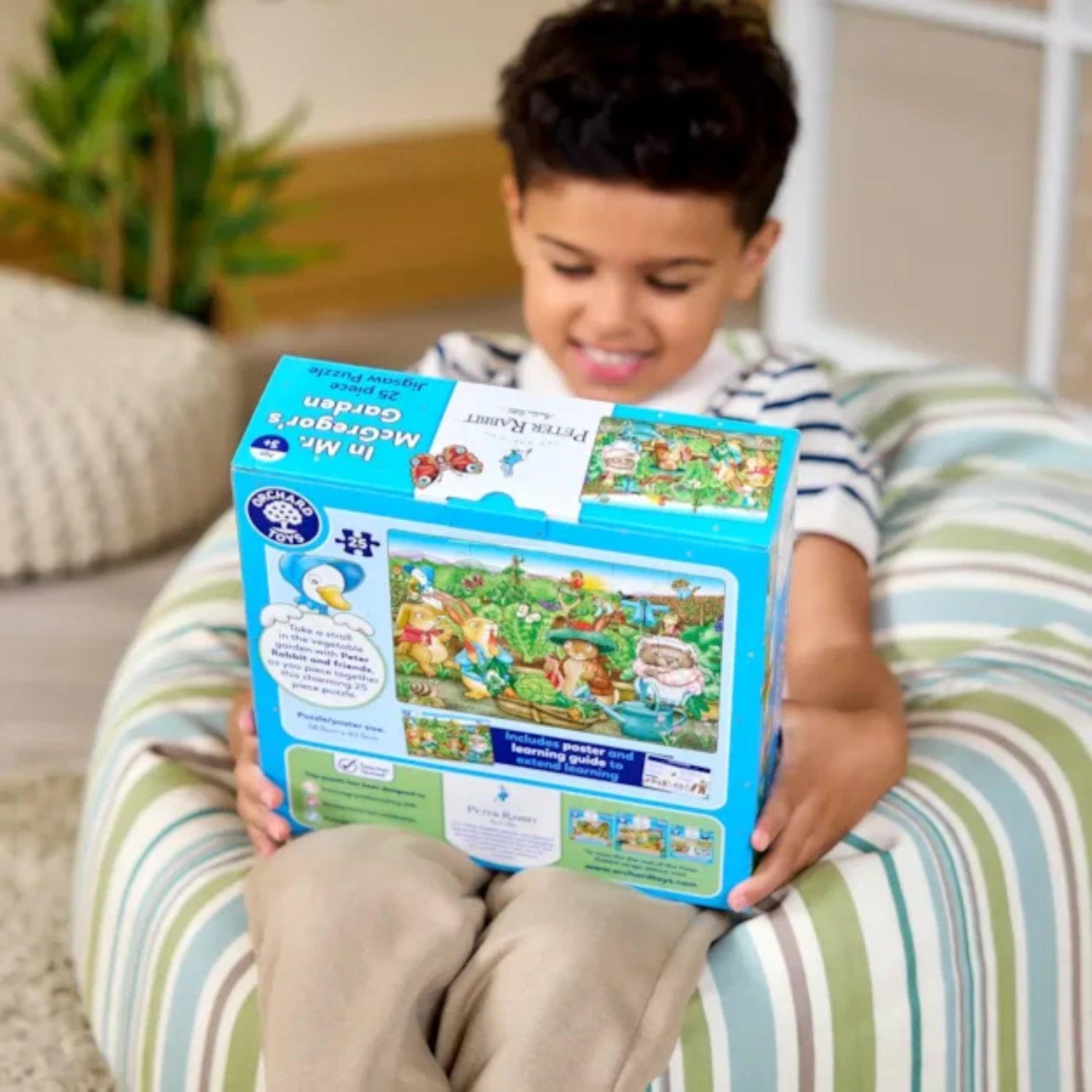 Orchard Toys Peter Rabbit In Mr. McGregor's Garden Jigsaw Puzzle | 3Y+ - Pupsik Singapore
