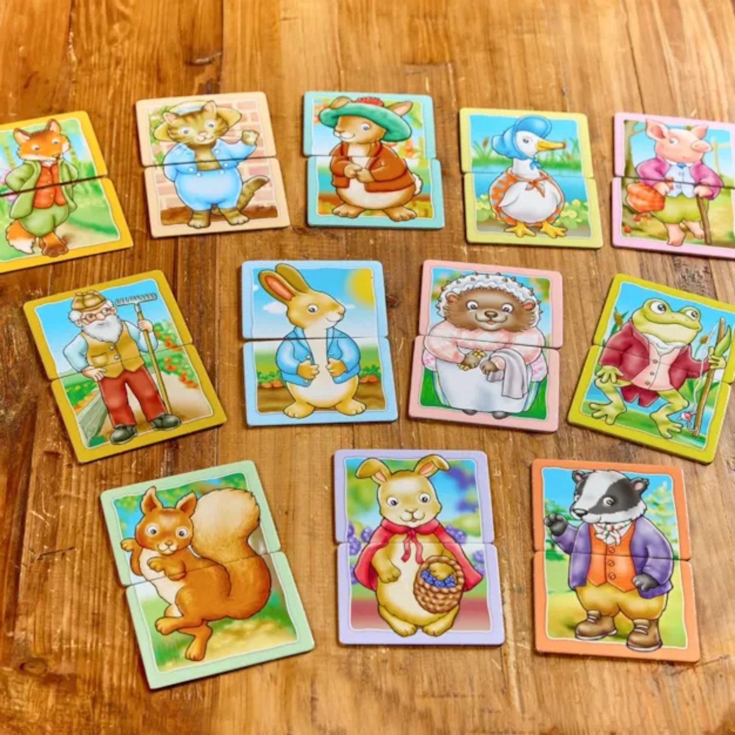 Orchard Toys Peter Rabbit Heads and Tails Game | 18M+ - Pupsik Singapore
