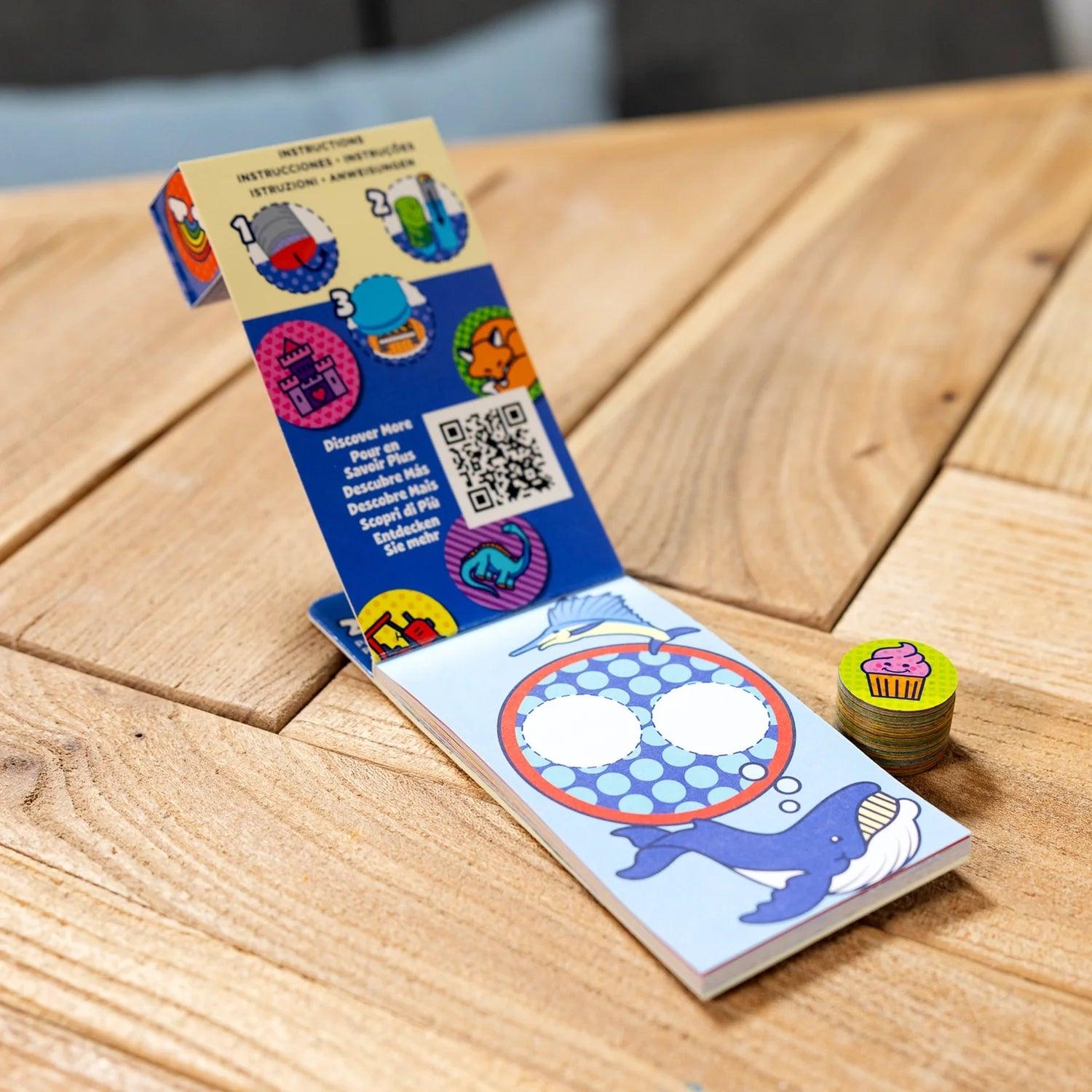 Melissa & Doug Refill Stickers for Stamper (4 Designs) - Pupsik Singapore