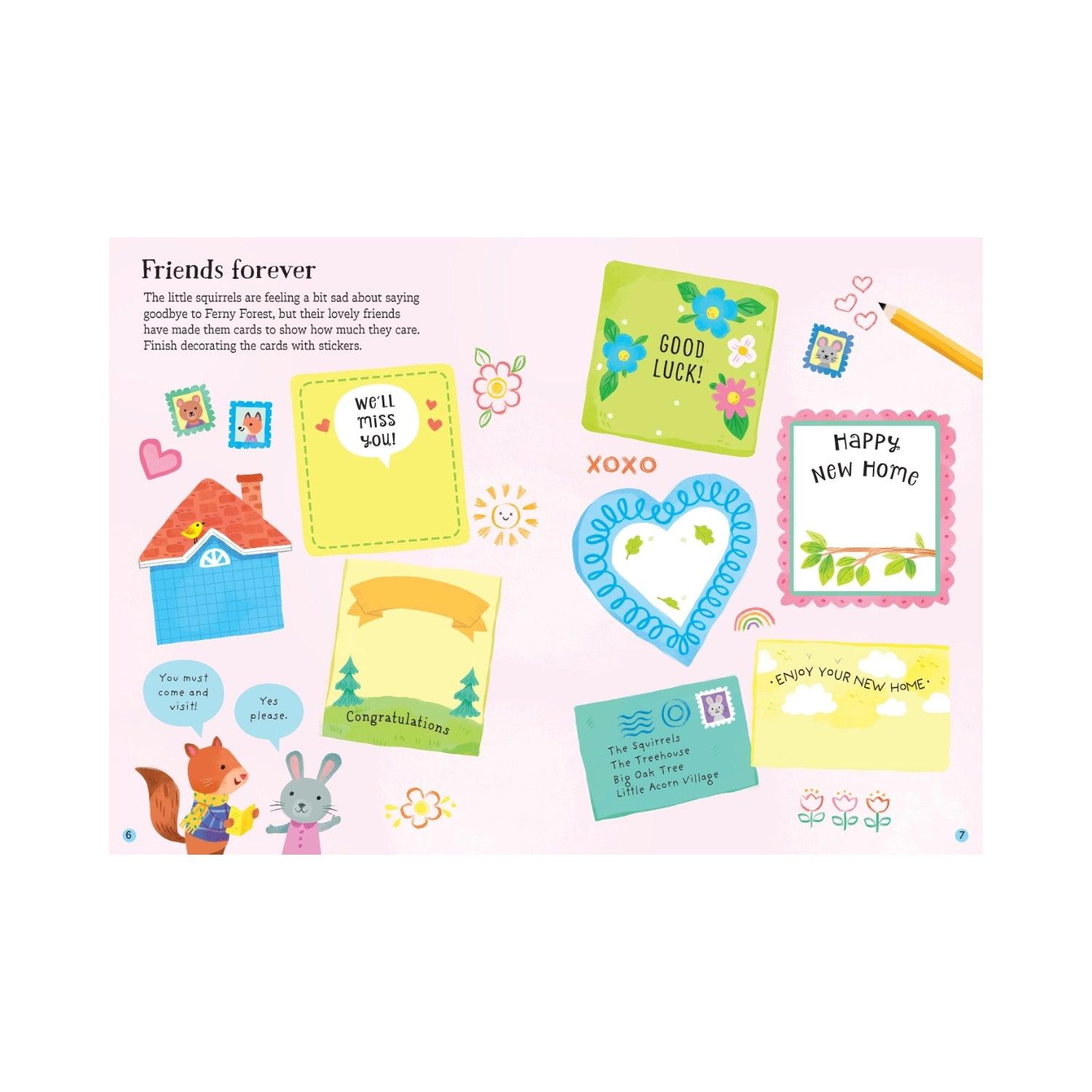 Usborne Little First Stickers Book (6 Titles) - Pupsik Singapore