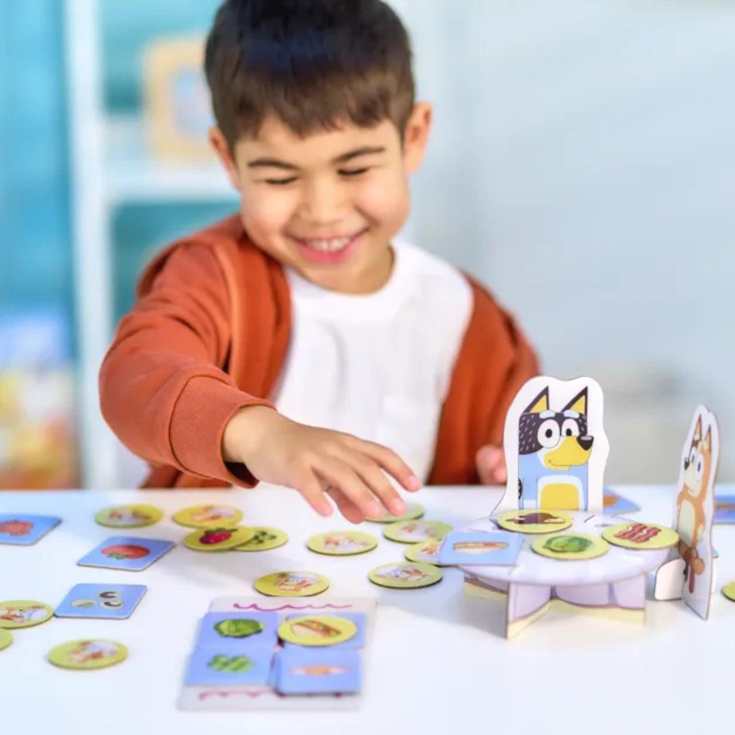 Orchard Toys Bluey Fancy Restaurant Game | 3Y+ - Pupsik Singapore