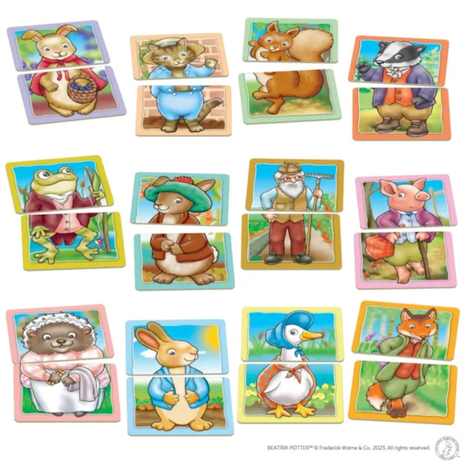 Orchard Toys Peter Rabbit Heads and Tails Game | 18M+ - Pupsik Singapore