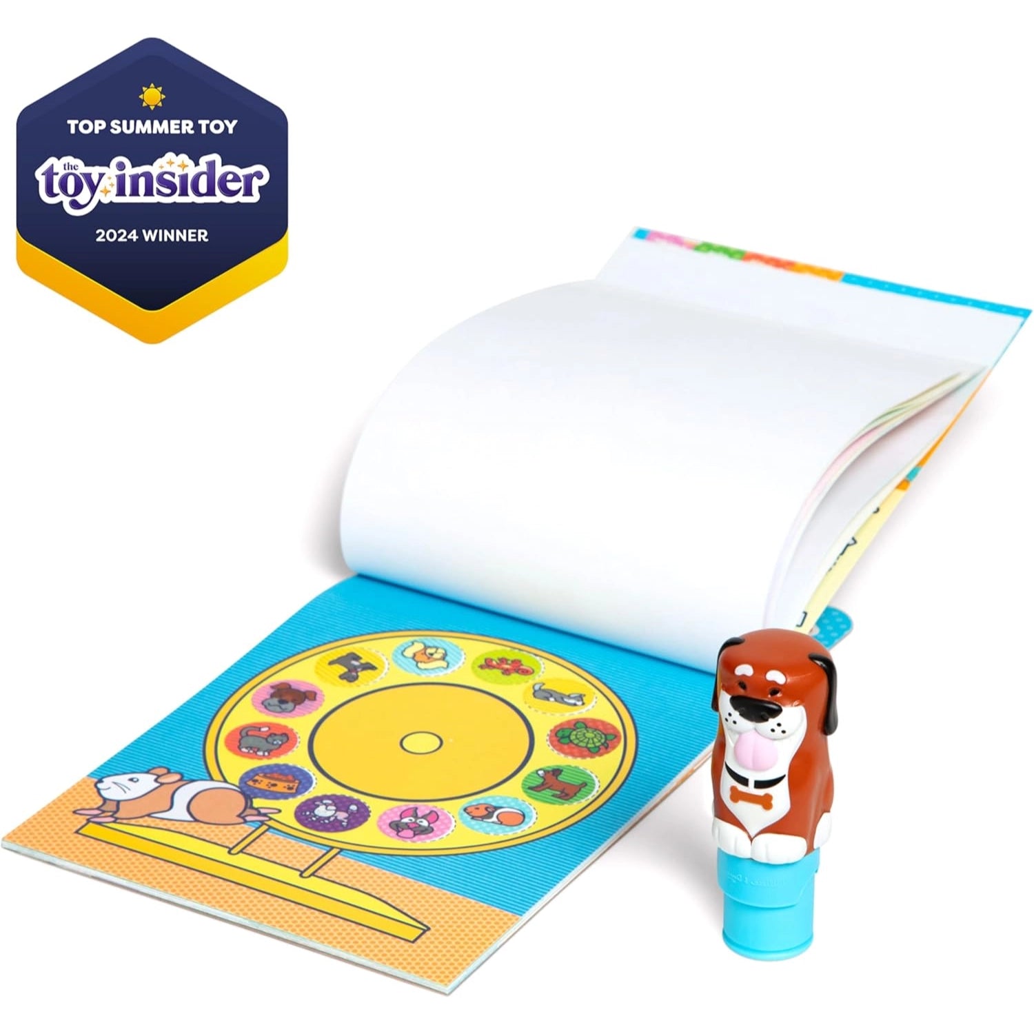 Melissa & Doug Sticker WOW! Activity Pad & Sticker Stamper (8 Titles) - Pupsik Singapore