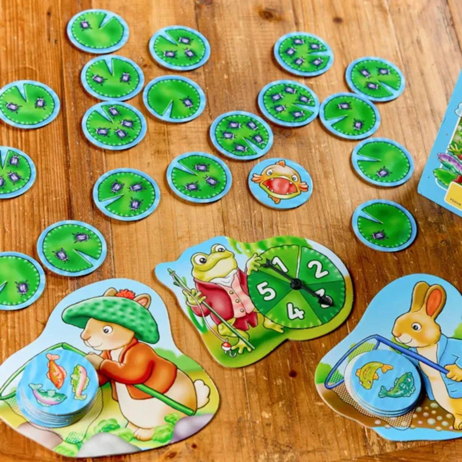 Orchard Toys Peter Rabbit Fish and Count Game | 3Y+ - Pupsik Singapore