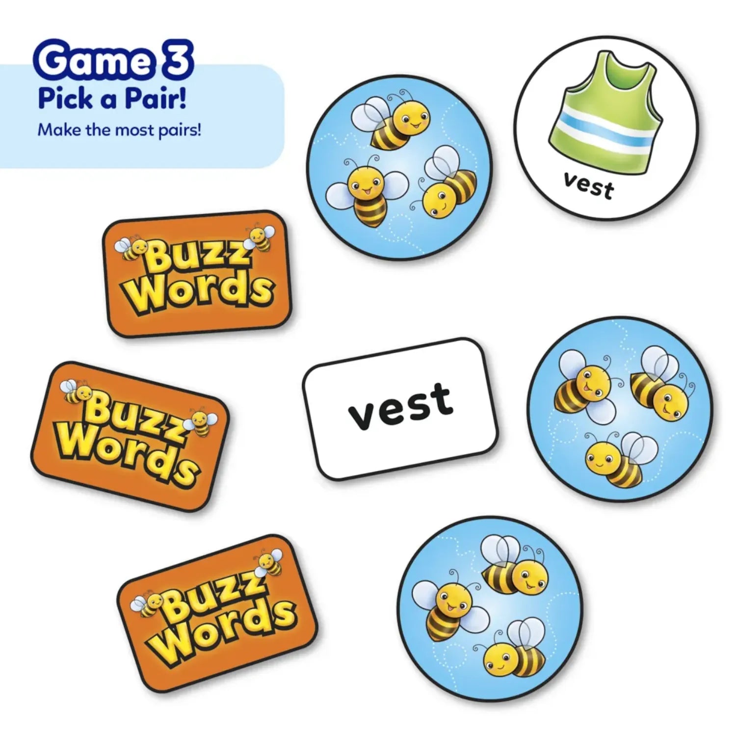 Orchard Toys Buzz Words Game - Pupsik Singapore