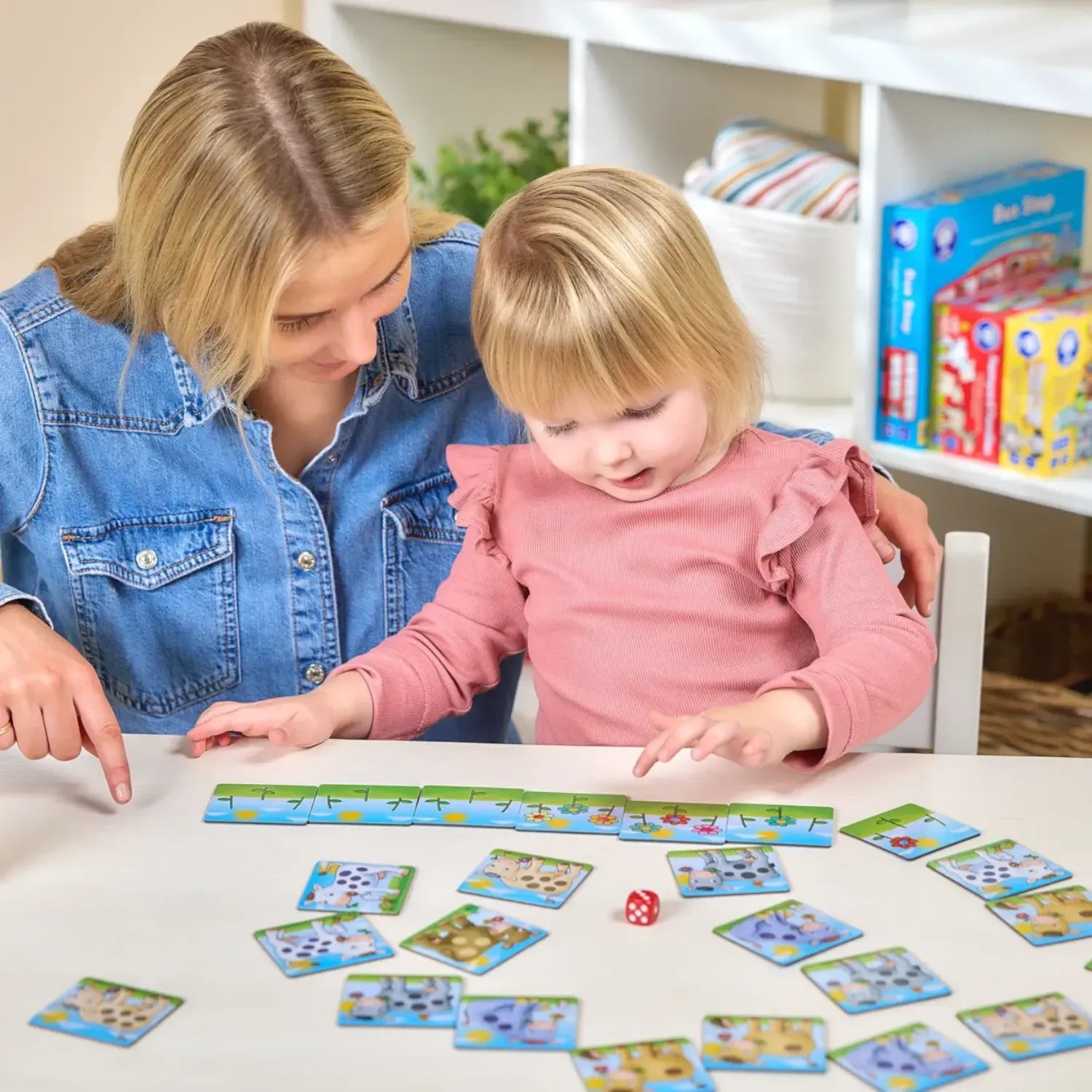 Orchard Toys Spotty Cows Mini Game | 3Y+ - Pupsik Singapore