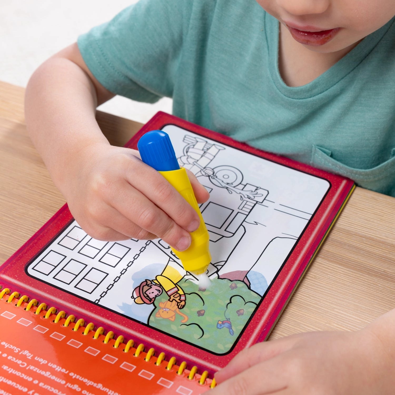 Melissa & Doug Water Wow! Brush Colouring Pad (x Titles) - Pupsik Singapore