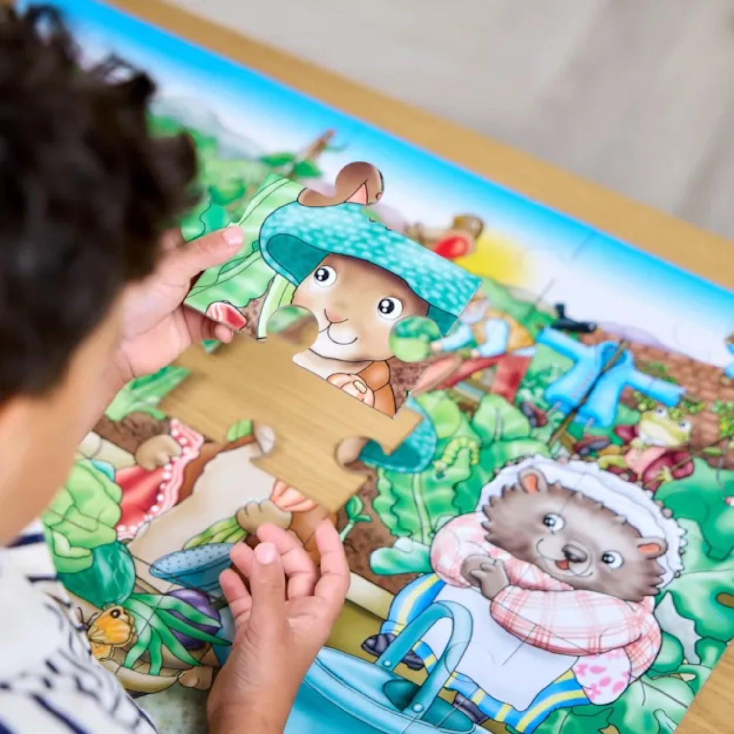 Orchard Toys Peter Rabbit In Mr. McGregor's Garden Jigsaw Puzzle | 3Y+ - Pupsik Singapore