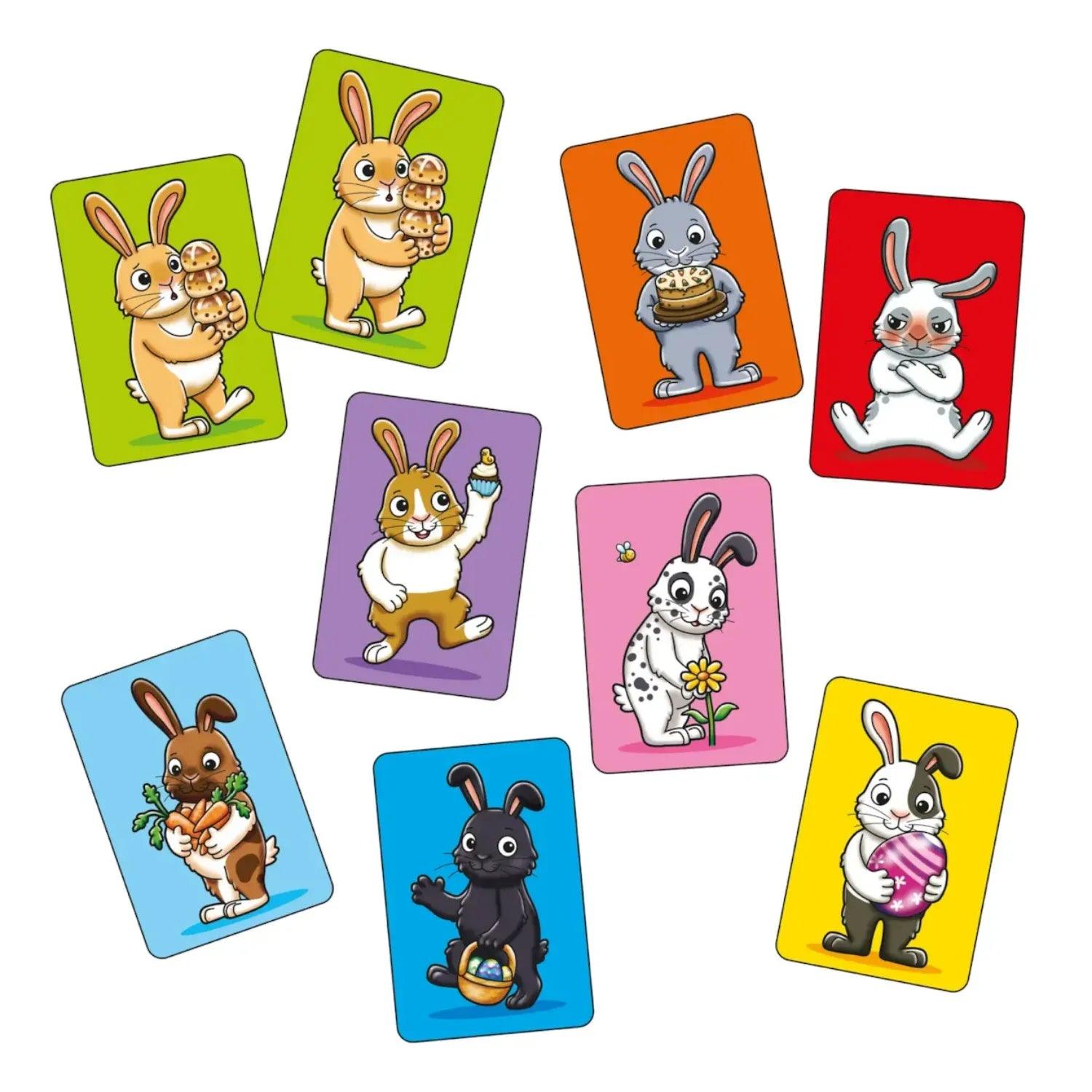 Orchard Toys Hot Cross Bunnies Mini Game | 3Y+ - Pupsik Singapore