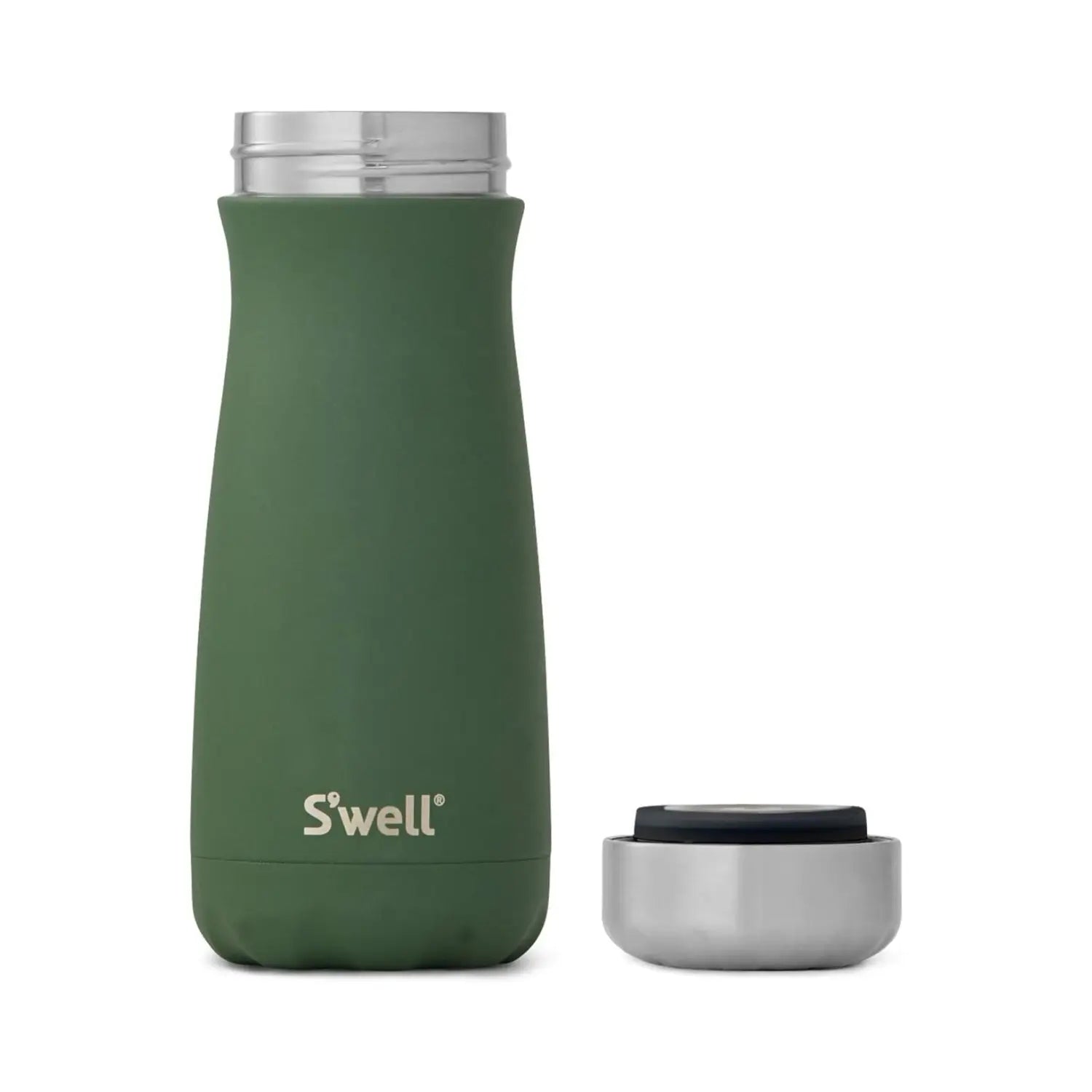 S'well Stainless Steel Travel Mug, 16oz - Green Jasper - Pupsik Singapore