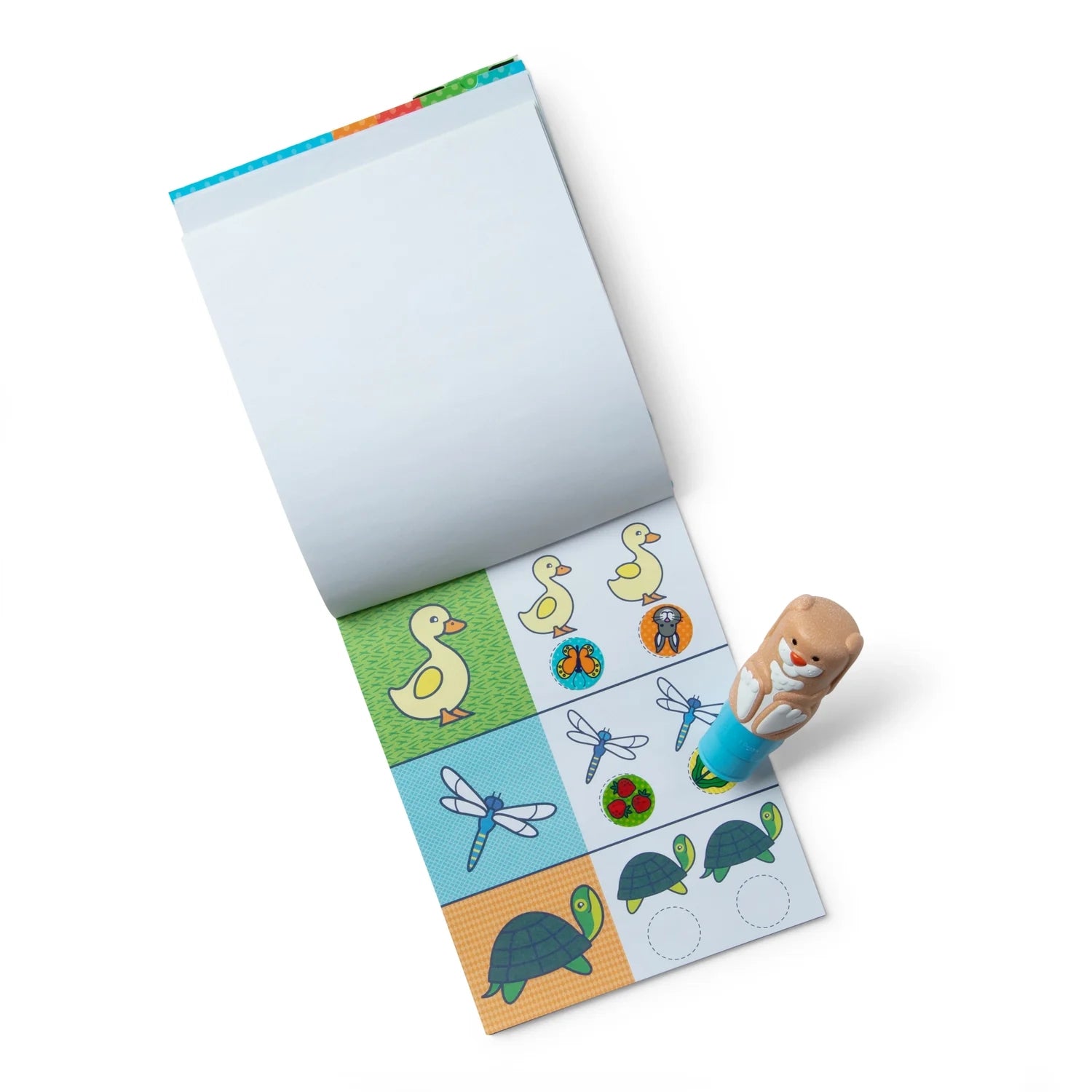 Melissa & Doug Sticker WOW! Activity Pad & Sticker Stamper (8 Titles) - Pupsik Singapore
