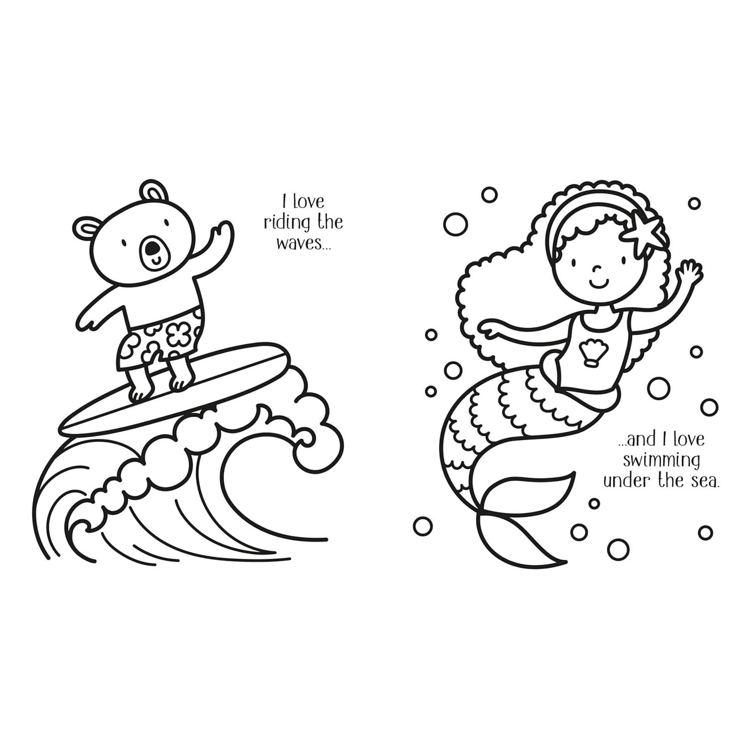 Usborne My BIG Happy Colouring Book - Pupsik Singapore