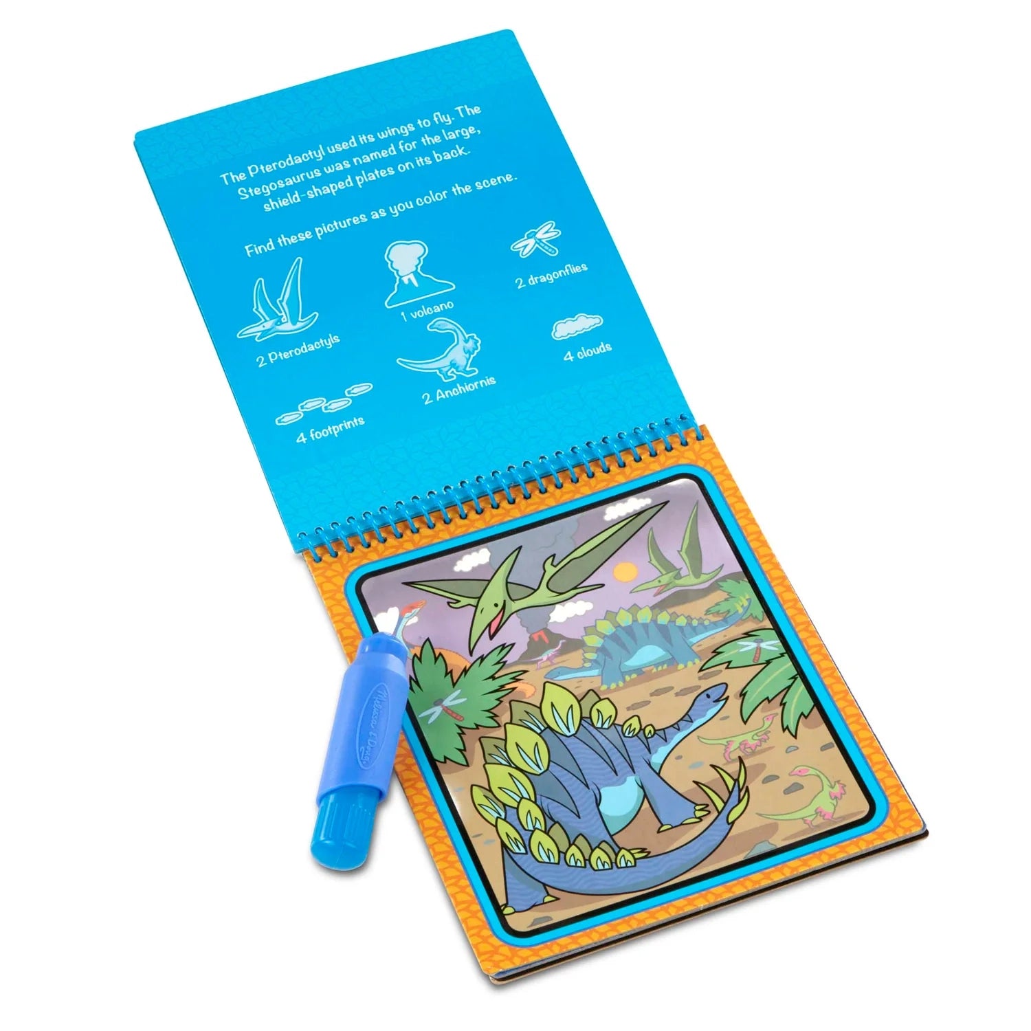 Melissa & Doug Water Wow! Brush Colouring Pad (13 Titles) - Pupsik Singapore
