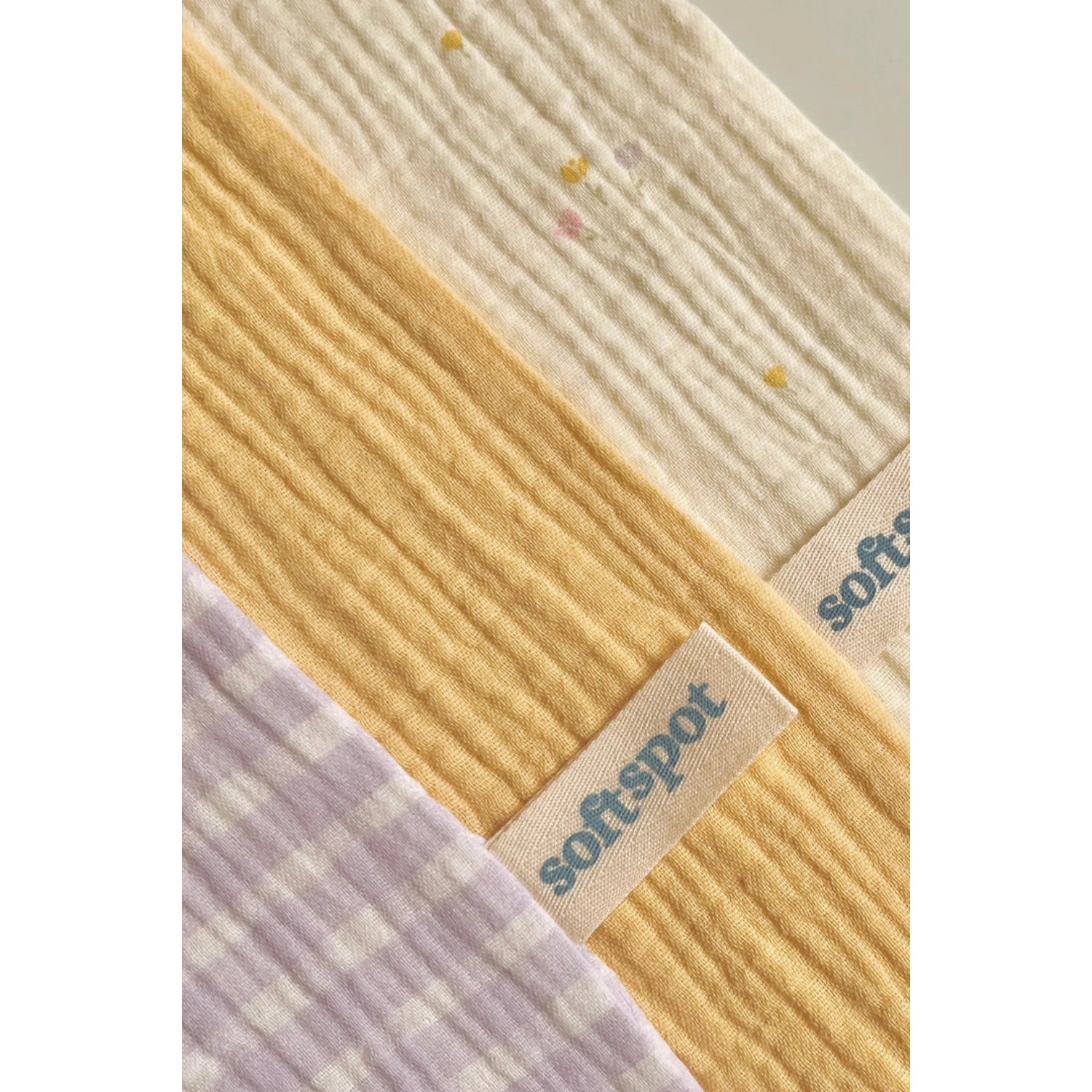 Soft Spot Soft Tea Towels, 3pk (6 Designs) - Pupsik Singapore