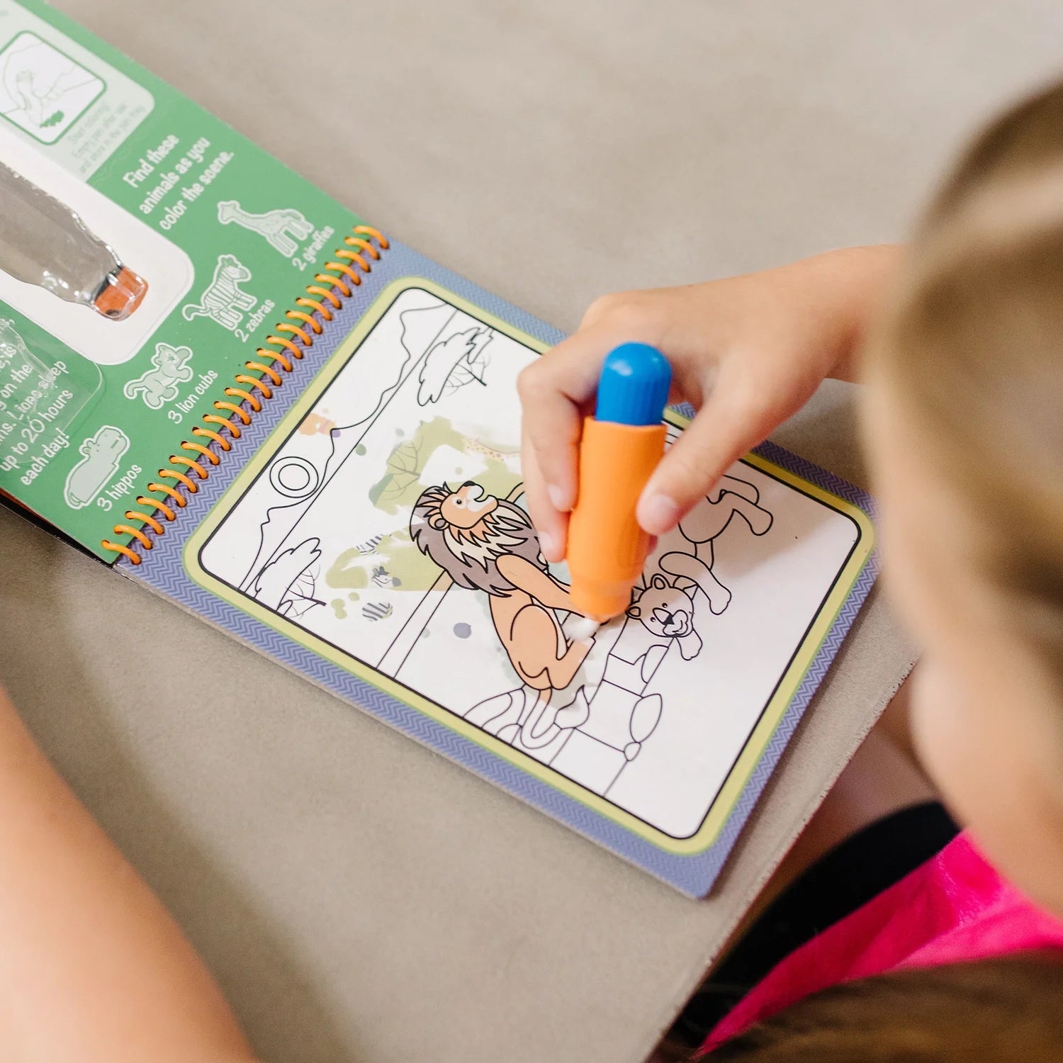 Melissa & Doug Water Wow! Brush Colouring Pad (13 Titles) - Pupsik Singapore