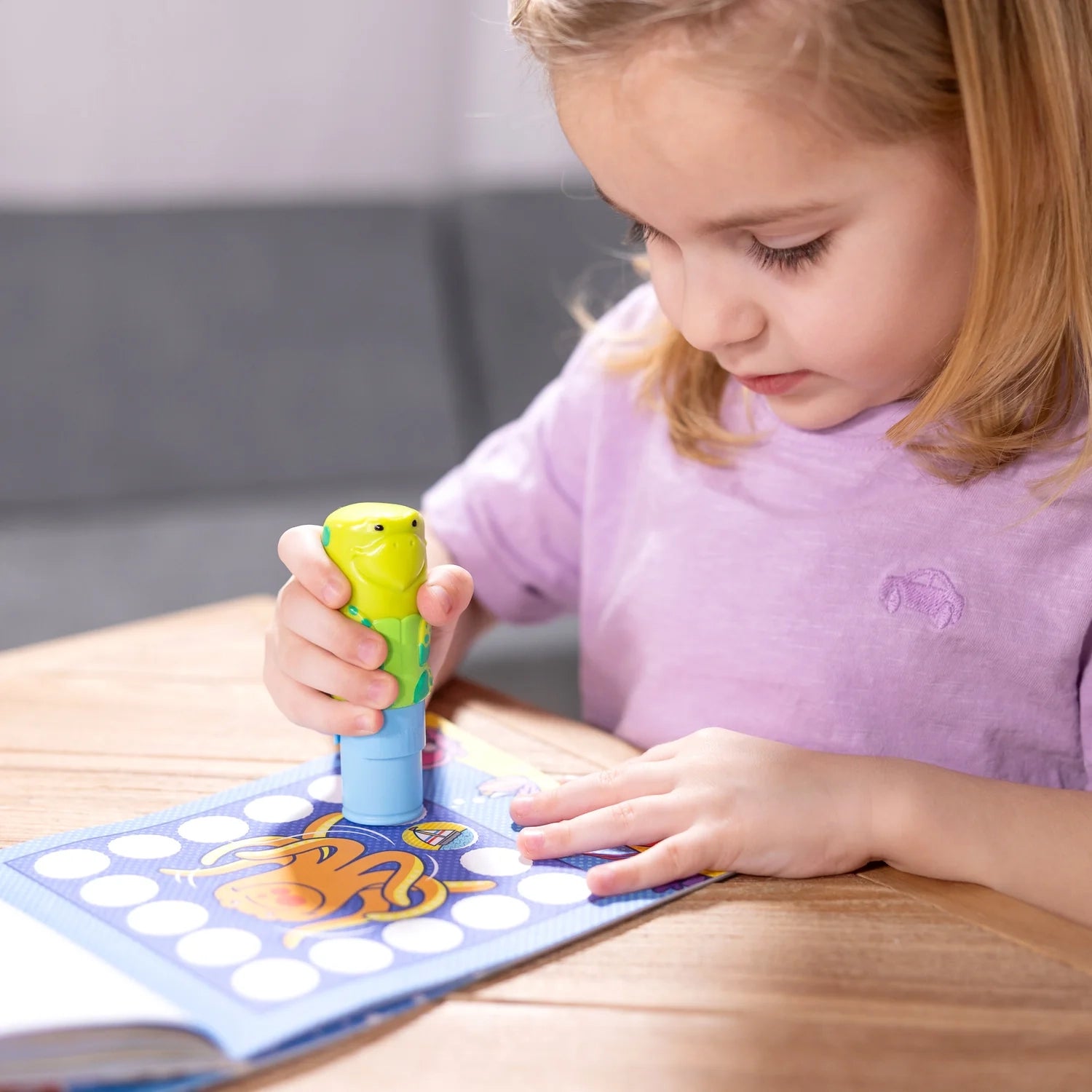 Melissa & Doug Sticker WOW! Activity Pad & Sticker Stamper (8 Titles) - Pupsik Singapore