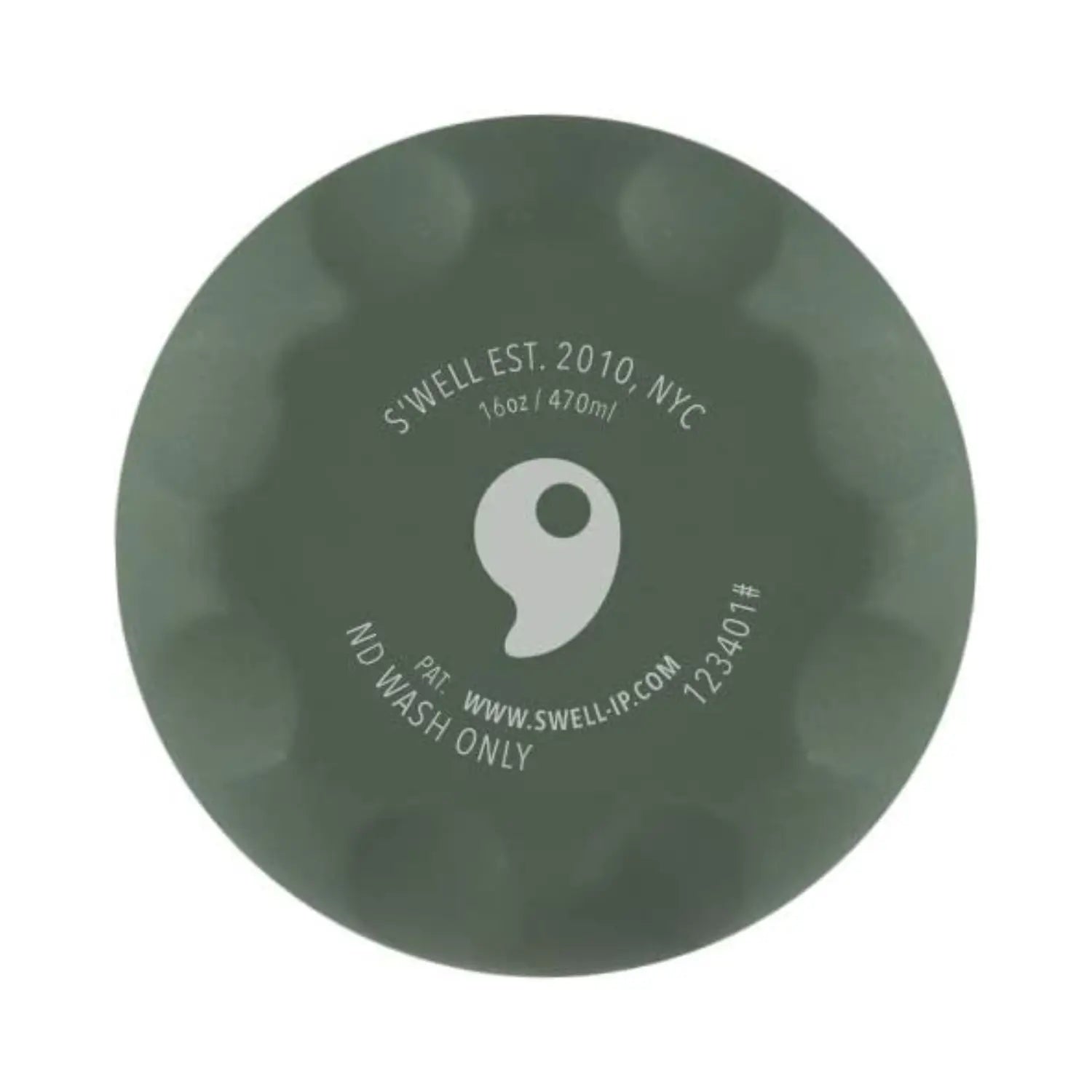 S'well Stainless Steel Travel Mug, 16oz - Green Jasper - Pupsik Singapore