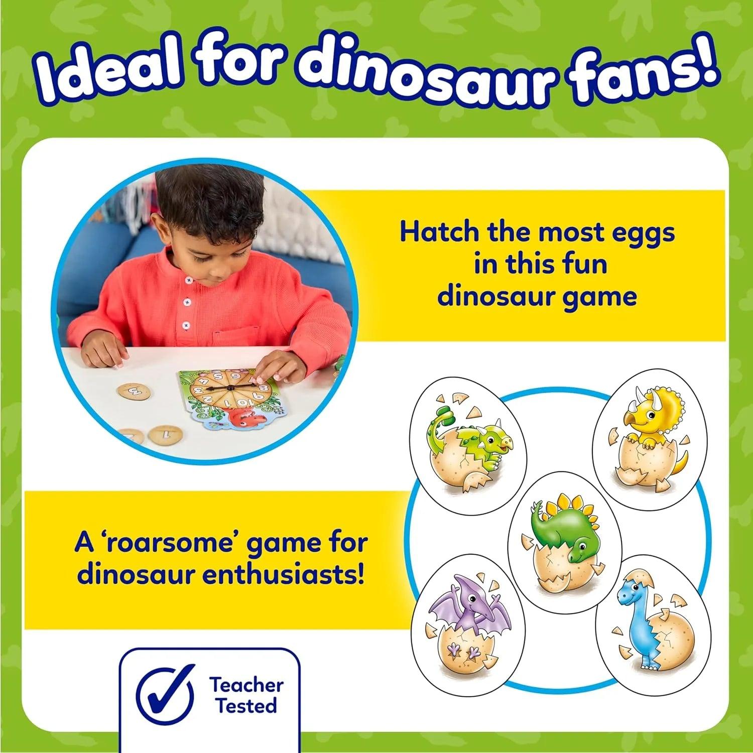 Orchard Toys Dinosaur Numbers Eggs Games | 3Y+ - Pupsik Singapore