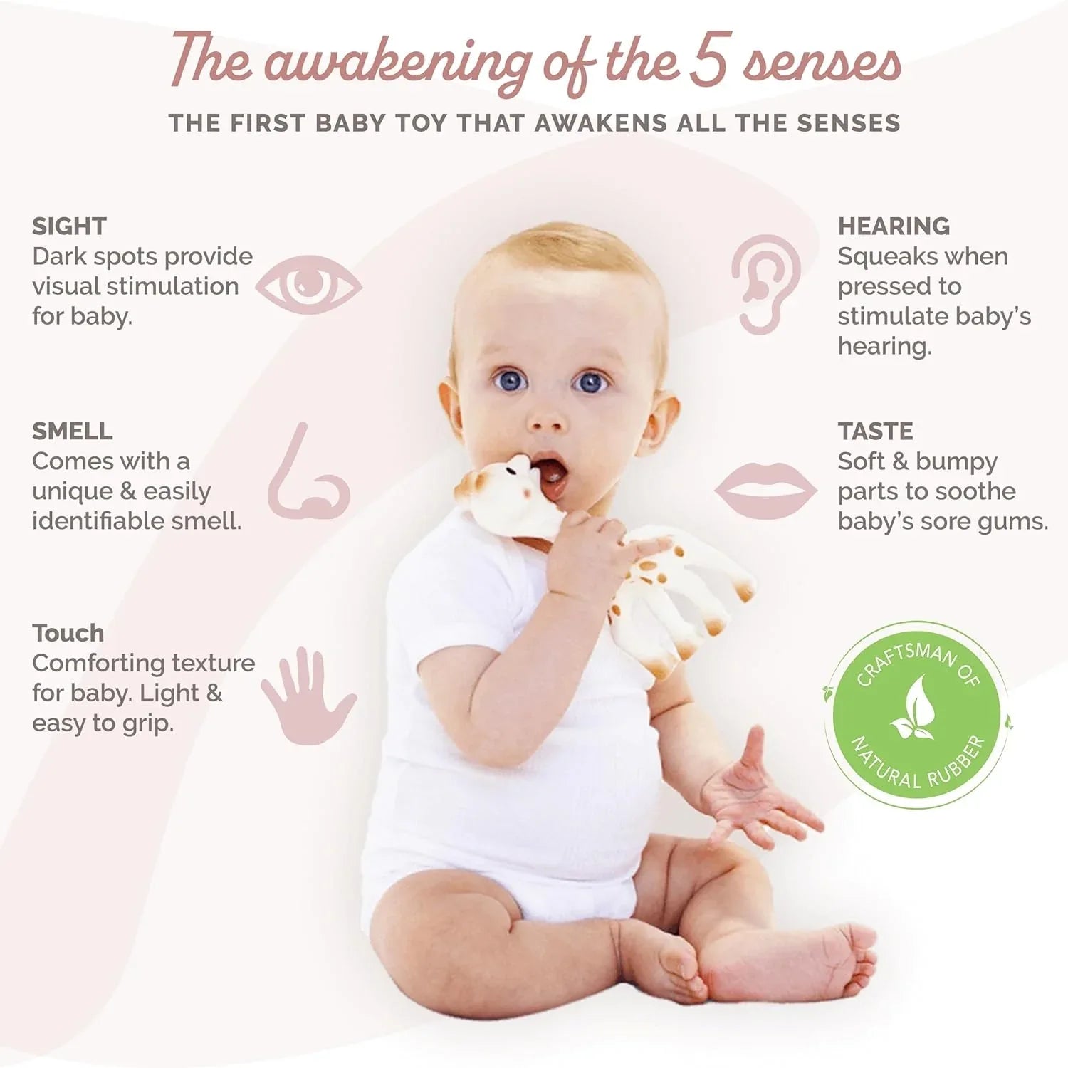 Sophie the Giraffe Teether (New Packaging) - Pupsik Singapore