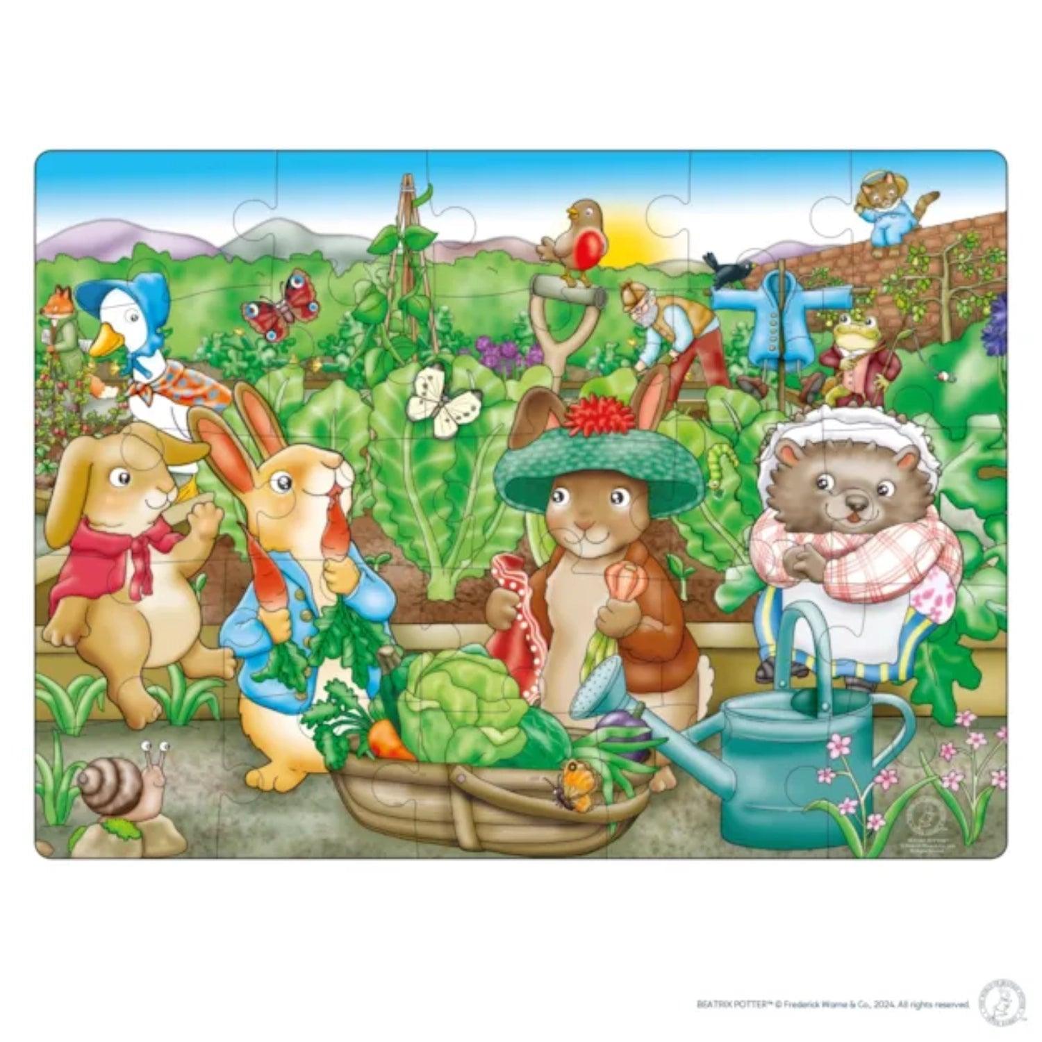 Orchard Toys Peter Rabbit In Mr. McGregor's Garden Jigsaw Puzzle | 3Y+ - Pupsik Singapore